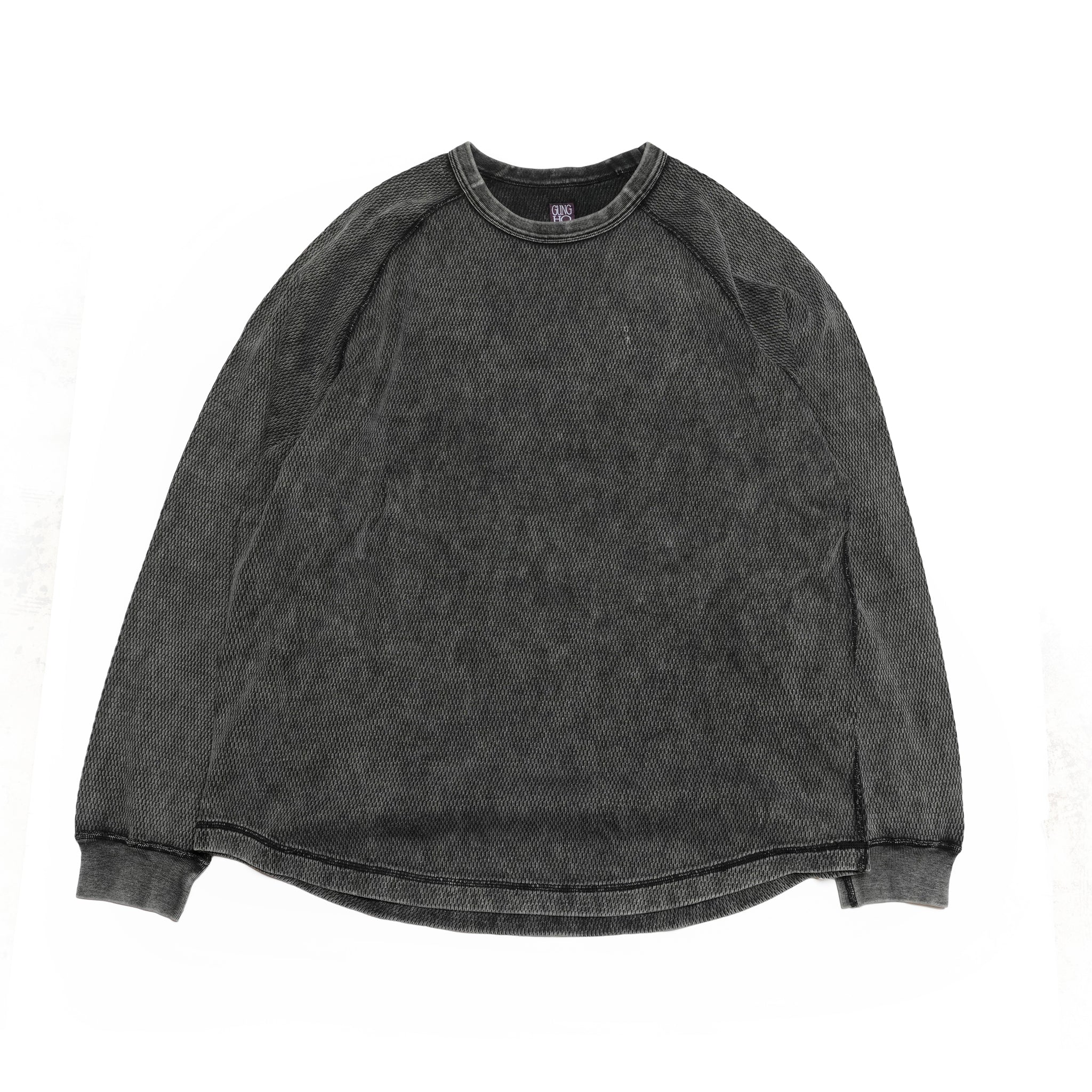 THERMAL CREWNECK | Color_Black | No_gh5f009_black【GUNG HO_ガンホー】