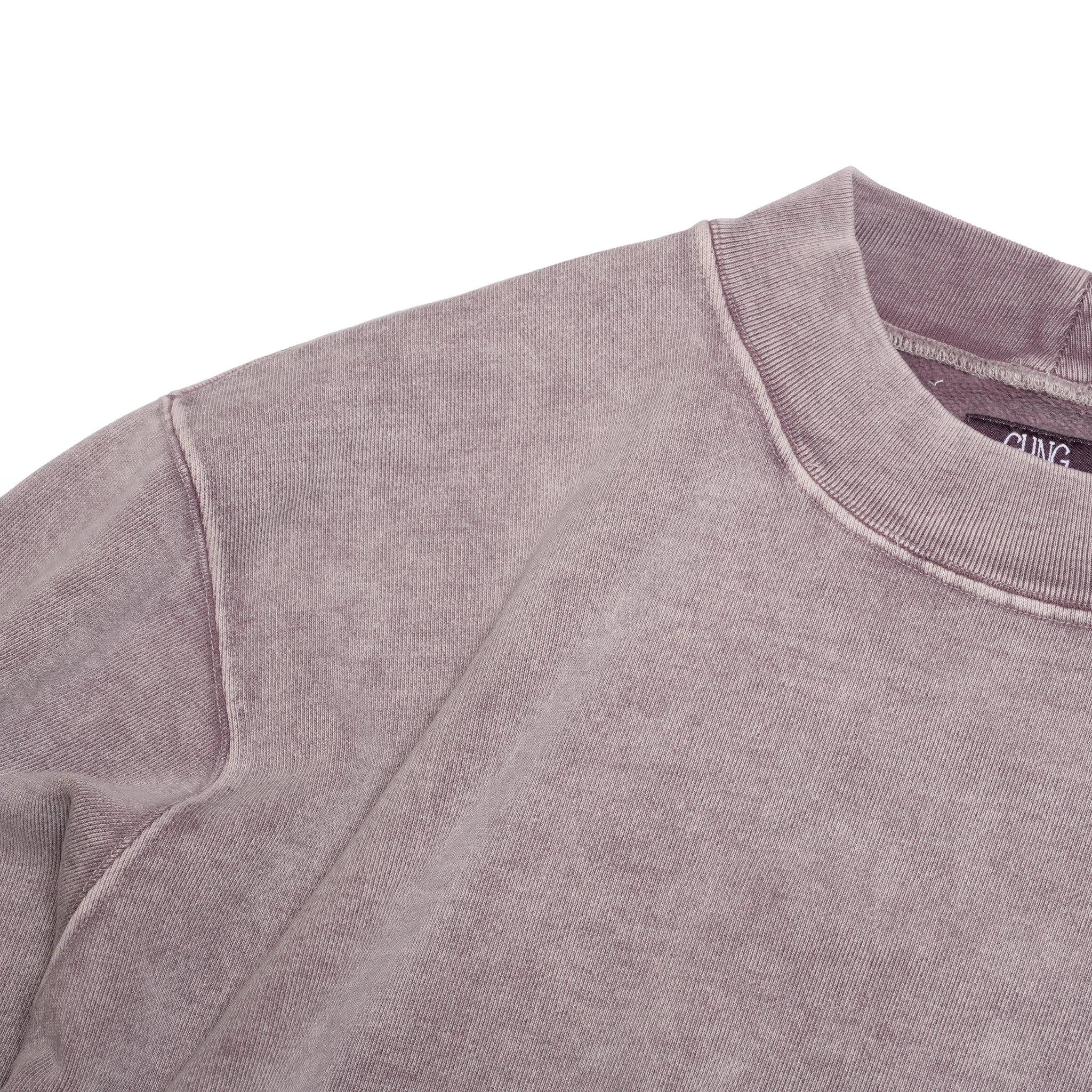 SWEAT HI-NECK | Color_Purple | No_gh5f006_purple【GUNG HO_ガンホー】