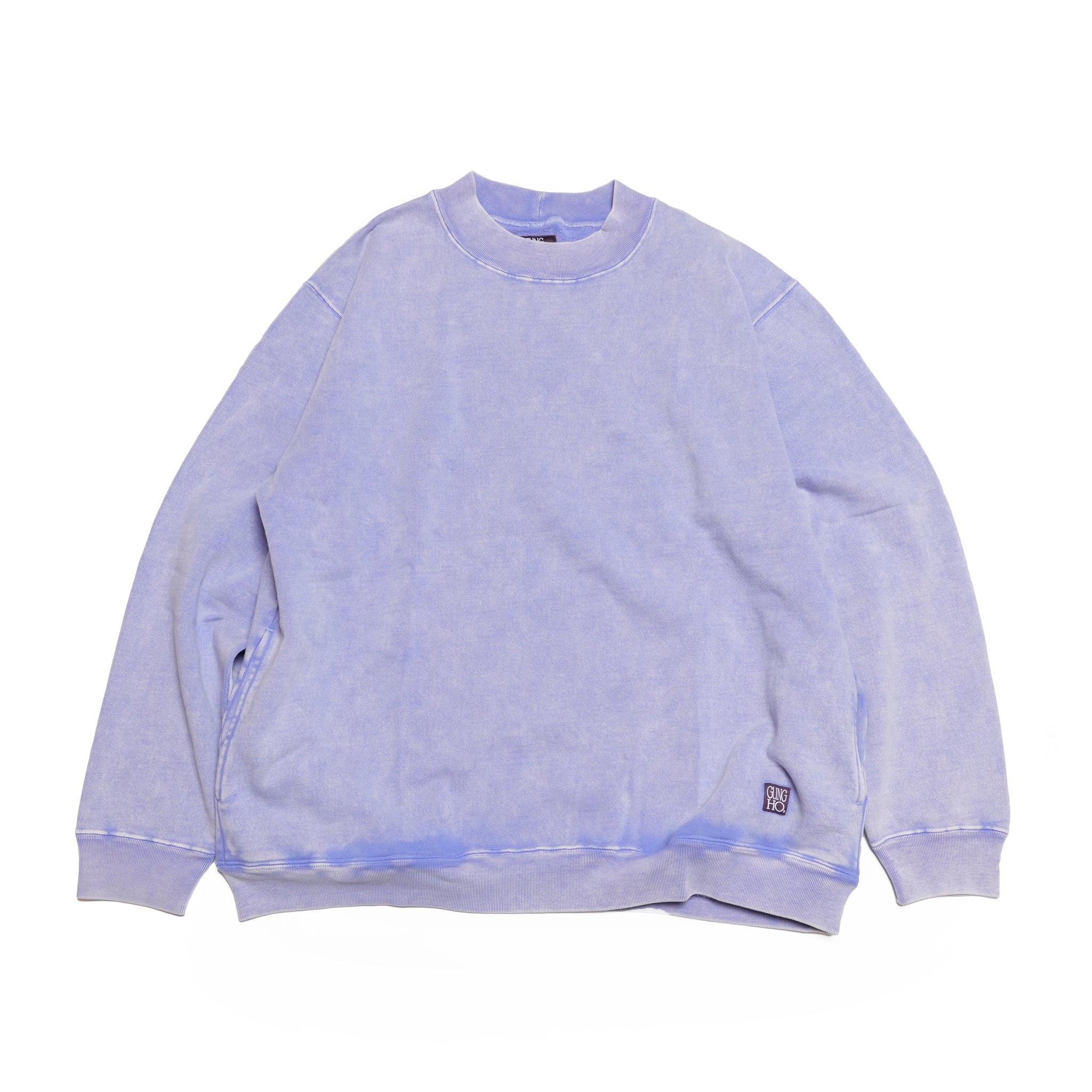 SWEAT HI-NECK | Color_Blue | No_gh5f006_blue【GUNG HO_ガンホー】
