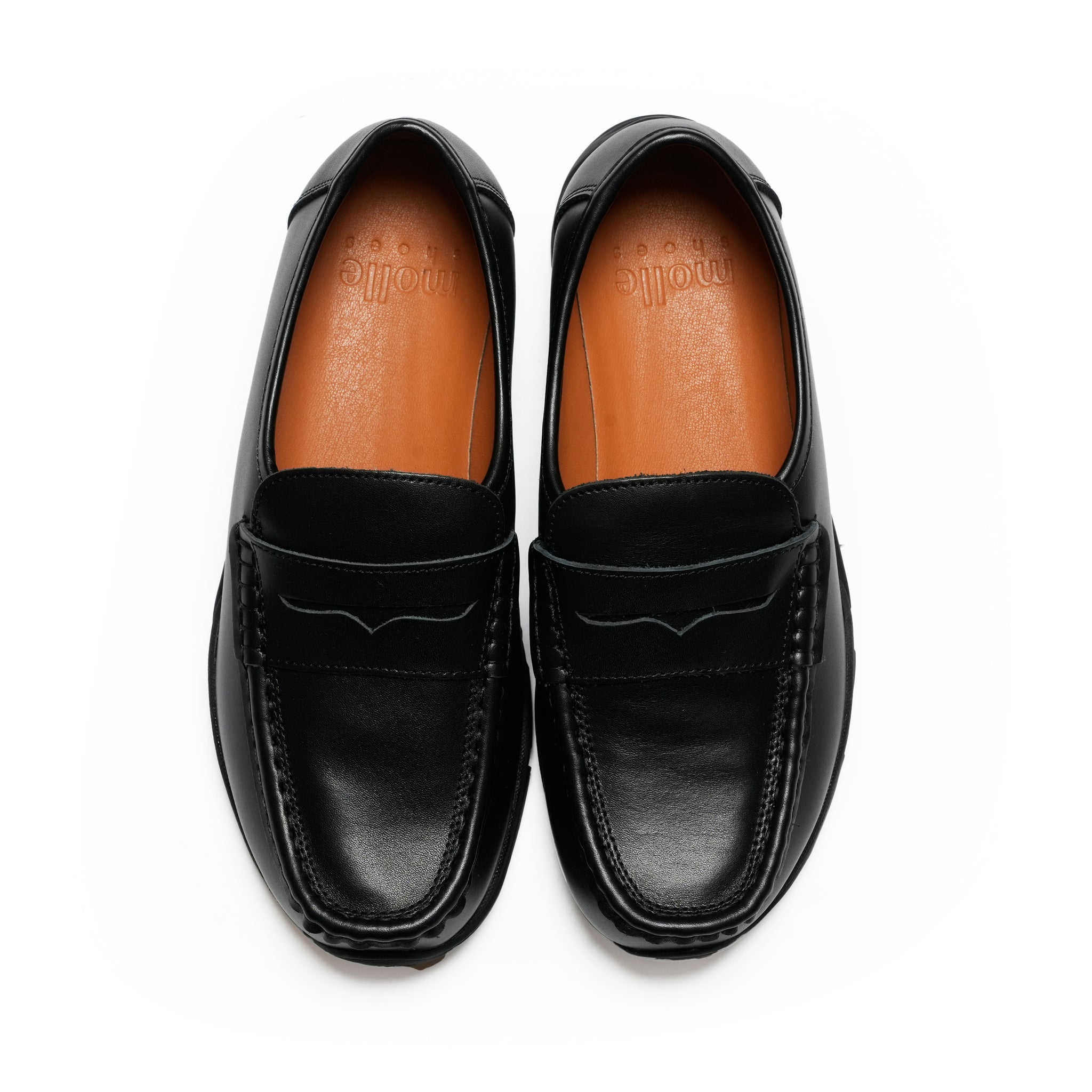 HYBRID LOAFERS | Color_Black | No_mls210301-24【MOLLE SHOES_モールシューズ】