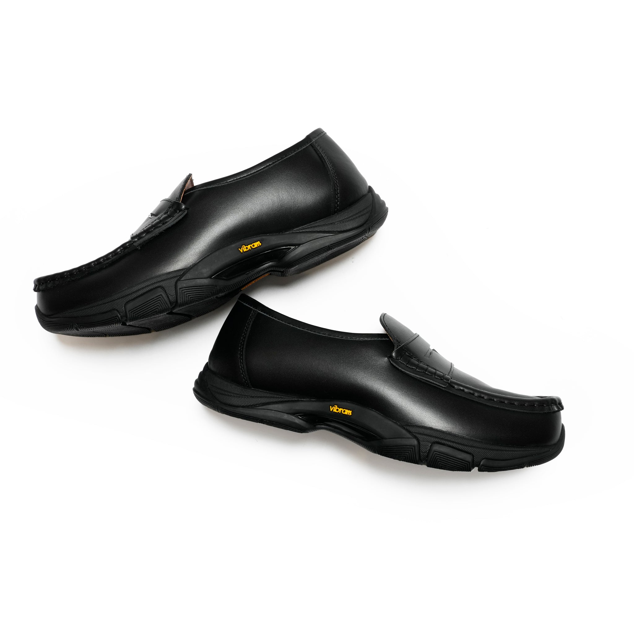 HYBRID LOAFERS | Color_Black | No_mls210301-24【MOLLE SHOES_モールシューズ】
