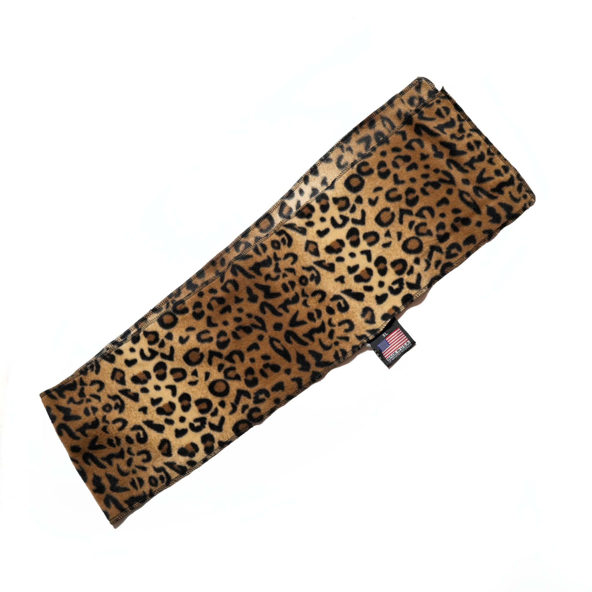 S90S_LEOPARD | Fleece Scarf 58” x8.5” | Color:Leopard【SPRING MOUNTAIN＿スプリングマウンテン】【ネコポス選択可能】