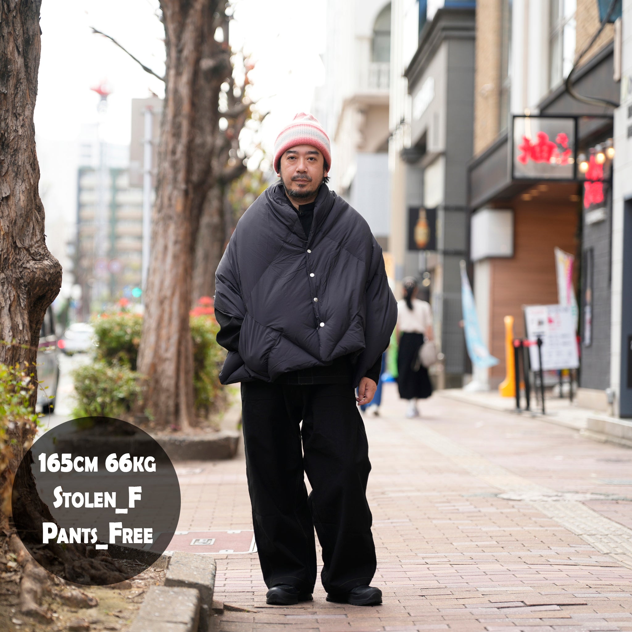 REVERSIBLE DOWN CAPE | Color_Black | No_few25wac5349_black【MIFFEW_ミフュー】