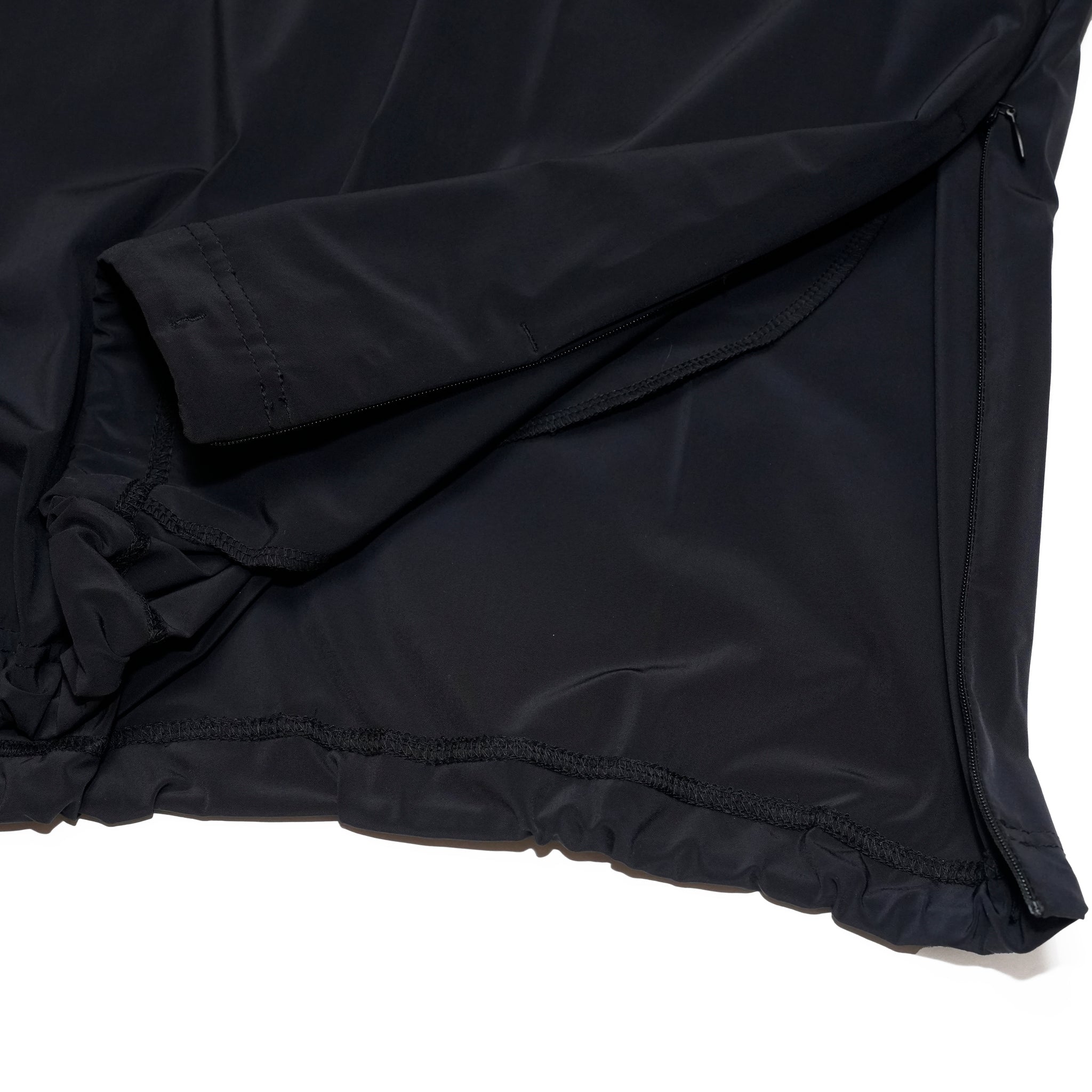 _162_Black | カラースモック S/S | Color:Black【UNTRACE_アントレース】