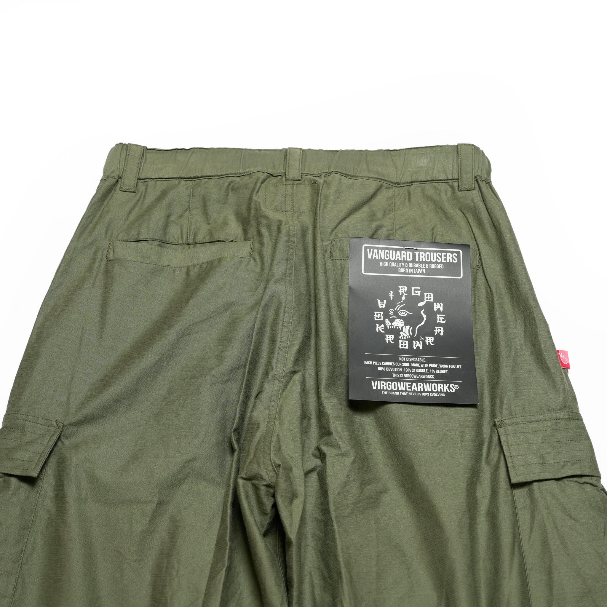 TANKER WIDE CARGO PANTS | Color:Khaki【VIRGOwearworks_ヴァルゴウェアワークス】VG-PT-448_Khaki