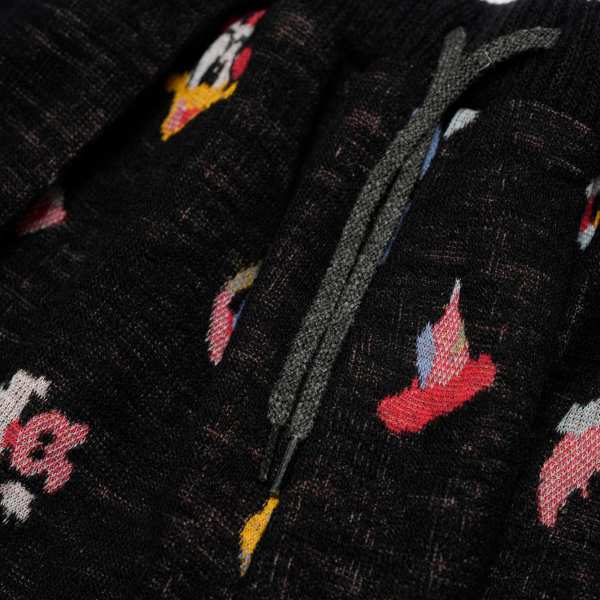 Origin Jacquard Jodhpurs | Color_Melt Bk | No_bsd25aw-12_melt bk【BEDSIDEDRAMA_ベッドサイドドラマ】