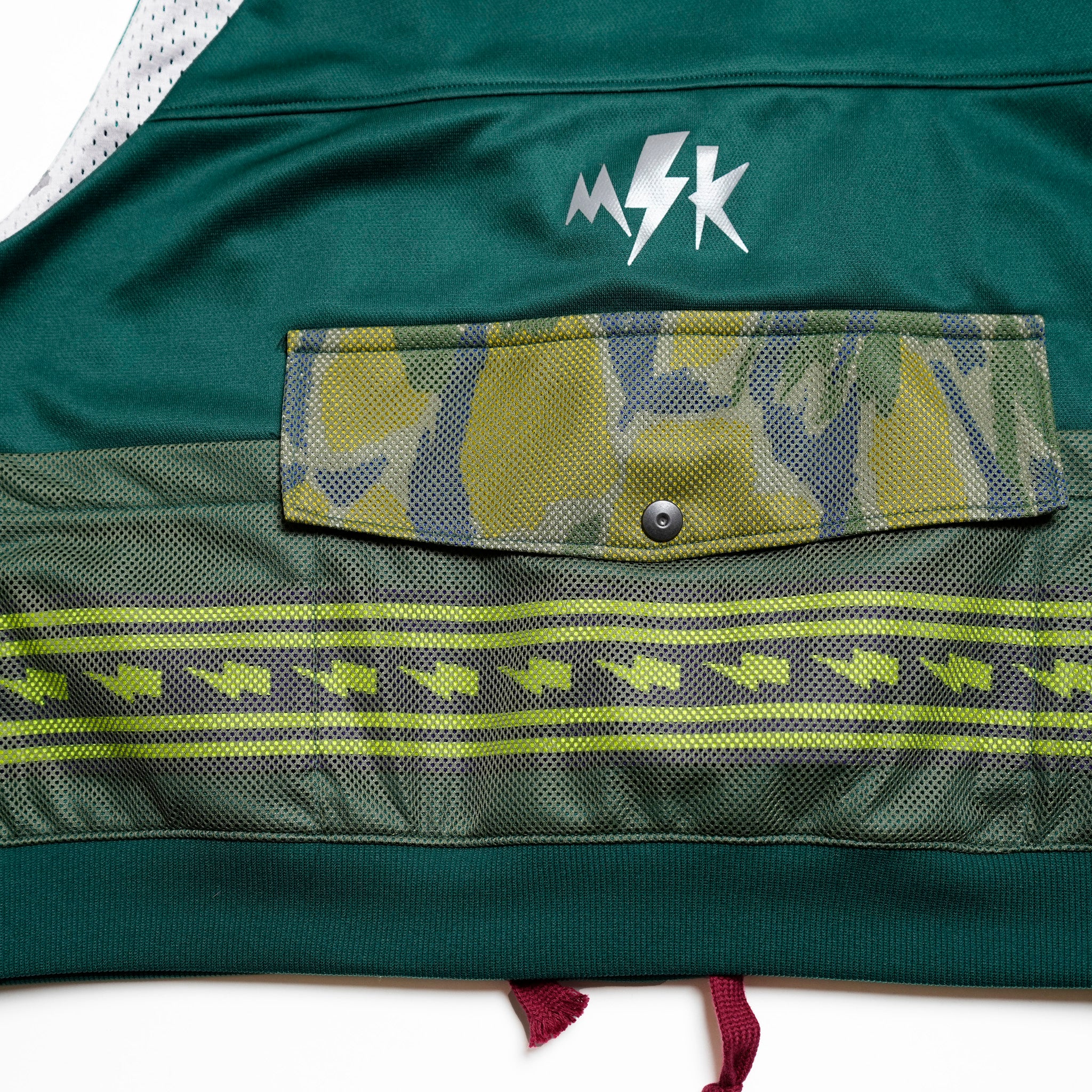 MK25S-V-01_Green | MIRAGE VEST | Color:Green【MASTERKEY_マスターキー】【入荷予定アイテム・入荷連絡可能】