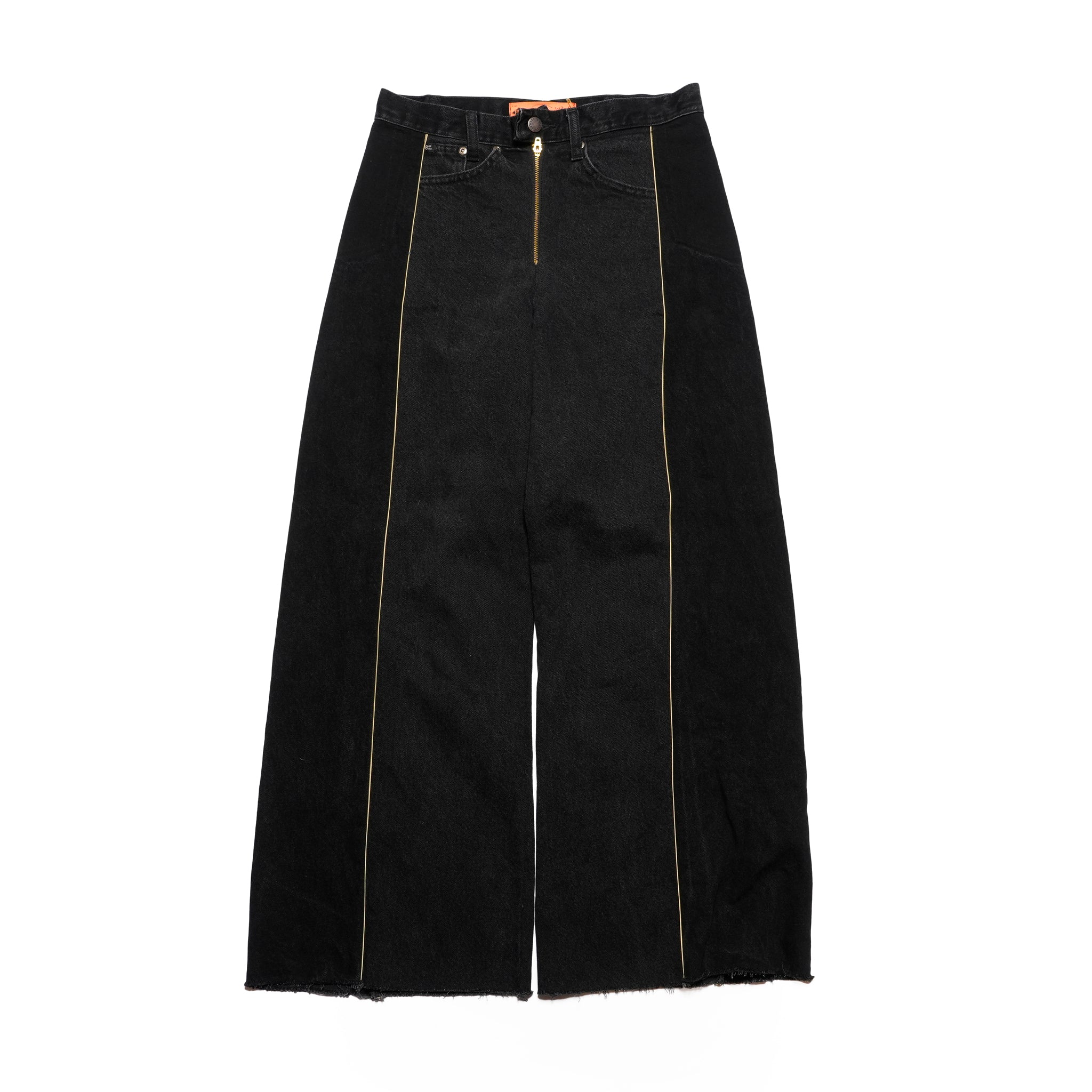 mate-278 | wフレアデニム | Color:10 | Size:S【REHERSALL_リハーズオール】