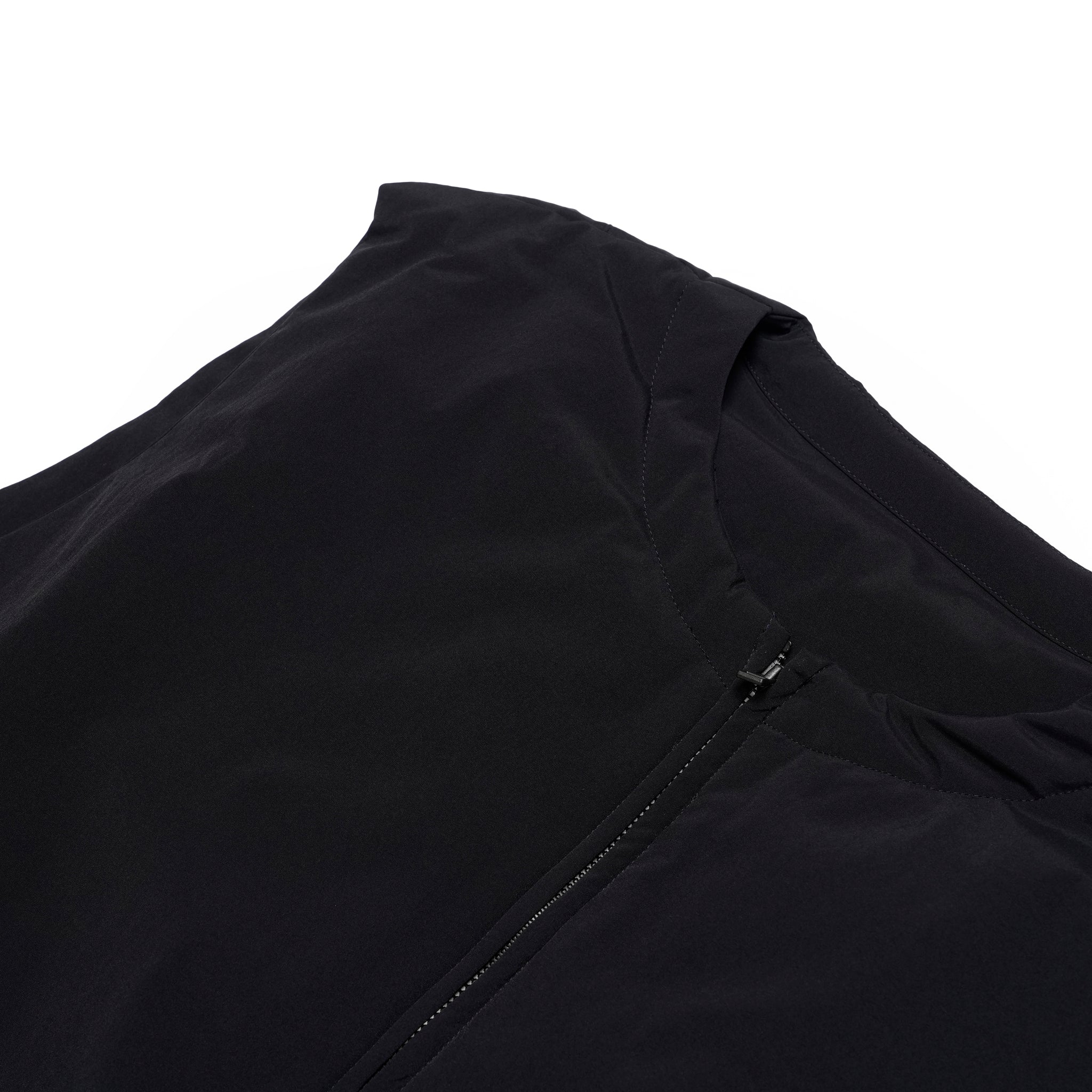ジッパーベスト | Color_Color: Black | No__206_color: black【UNTRACE_アントレース】