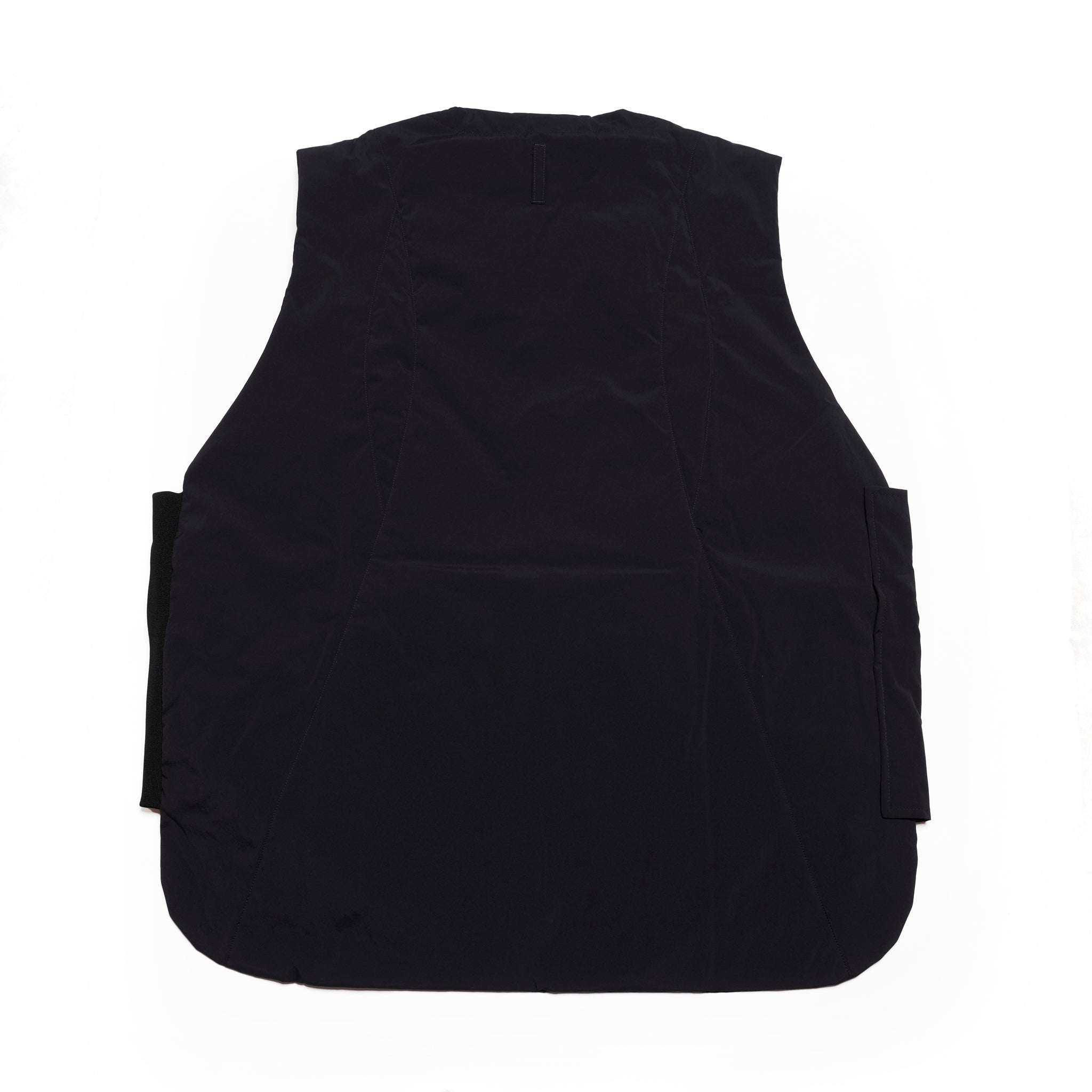 ジッパーベスト | Color_Color: Black | No__206_color: black【UNTRACE_アントレース】