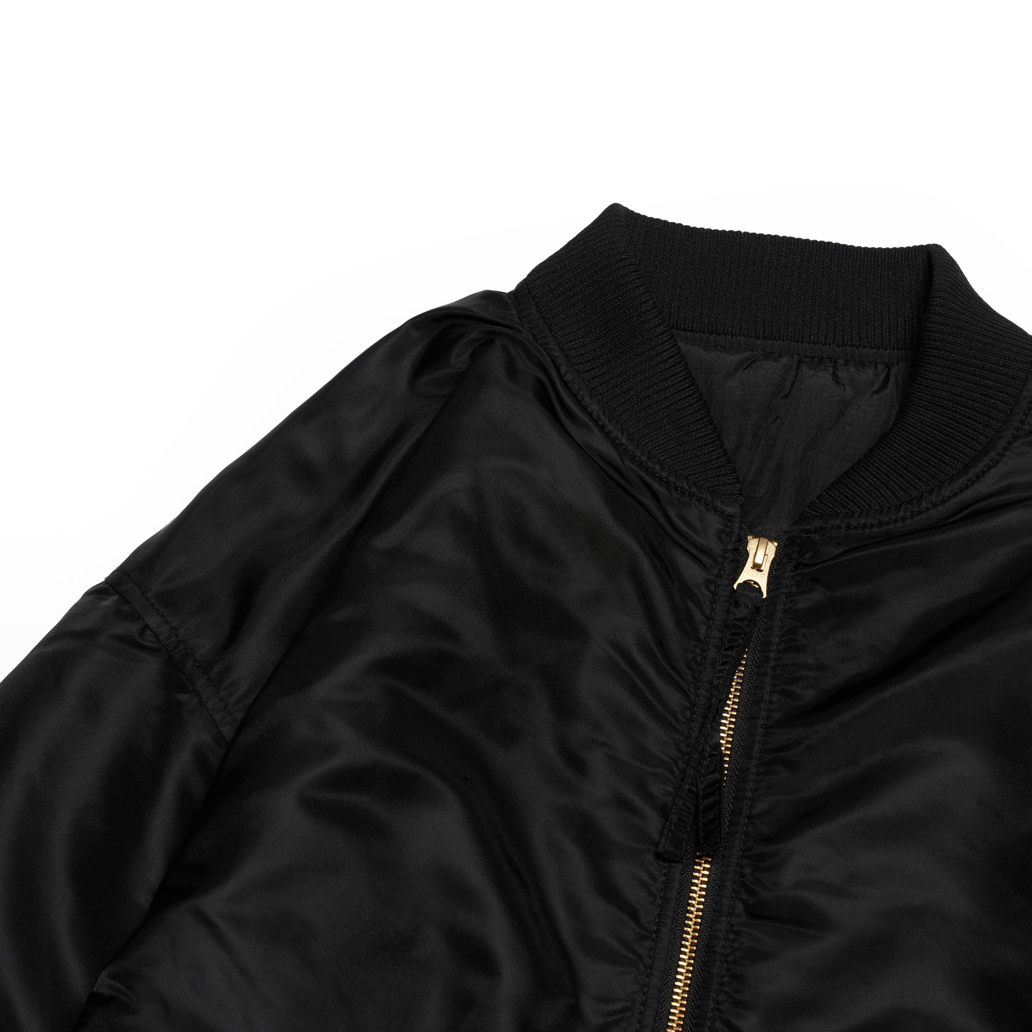 LONG MA-1 | Color_Black | No_mil25fjk3241_black【KHA:KI_カーキ】
