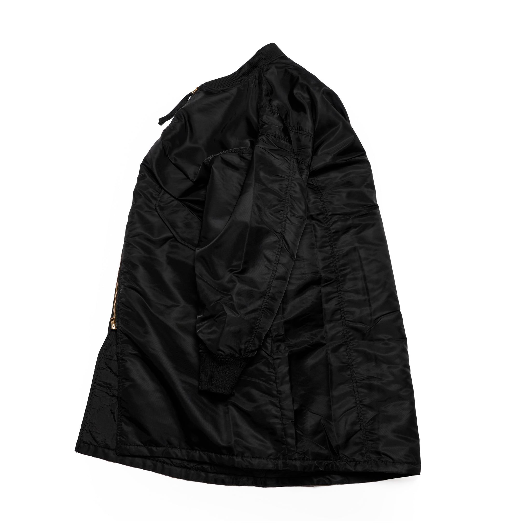LONG MA-1 | Color_Black | No_mil25fjk3241_black【KHA:KI_カーキ】