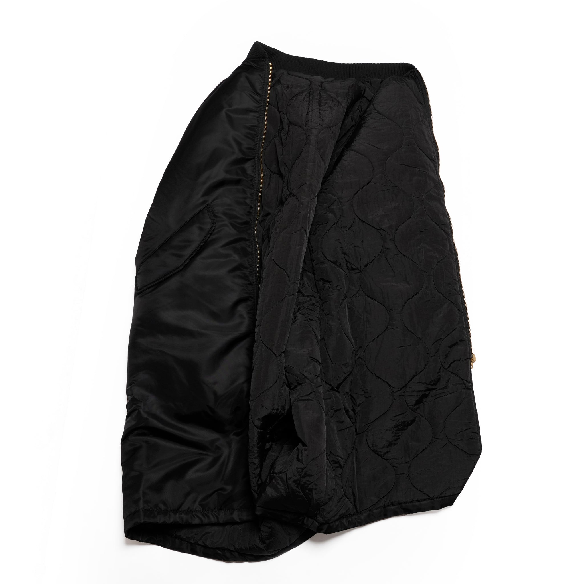 LONG MA-1 | Color_Black | No_mil25fjk3241_black【KHA:KI_カーキ】