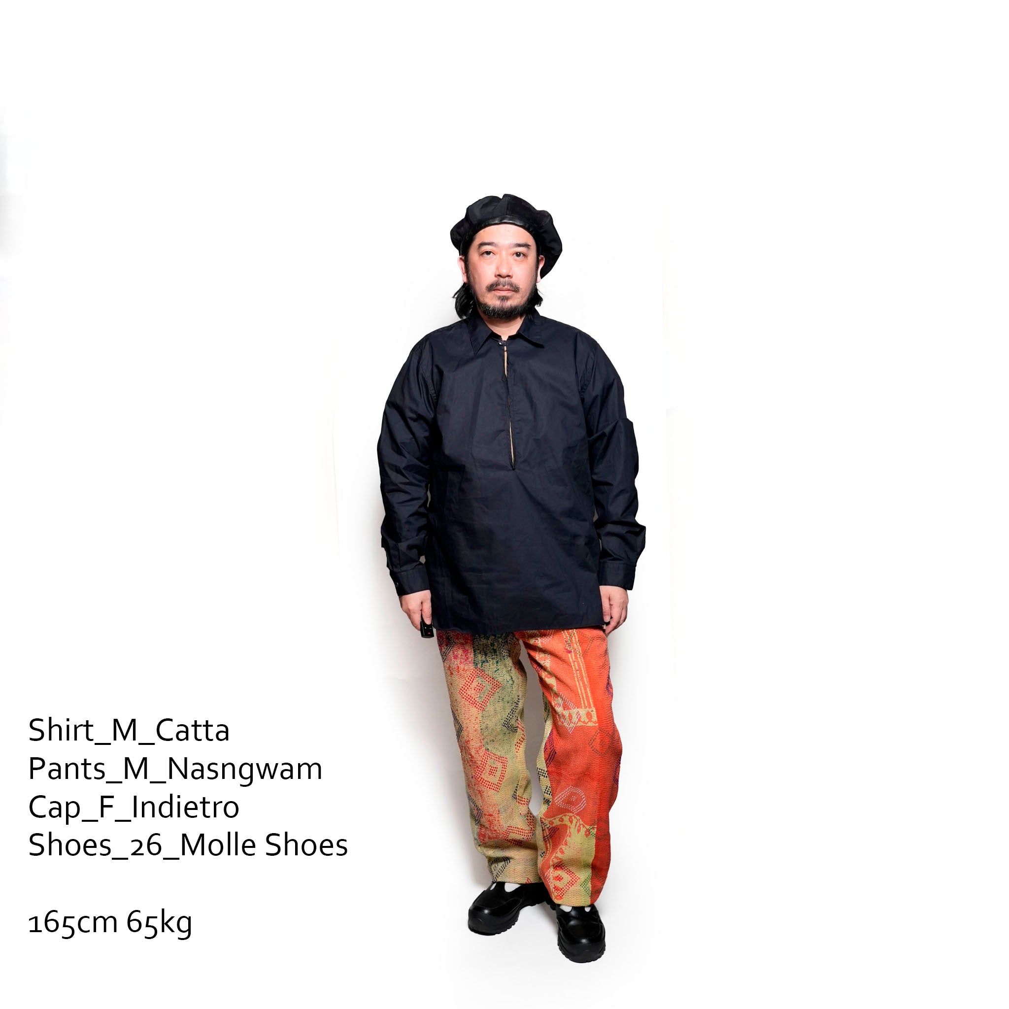 RP2455301 | ATAVISM EASY PANTS | Color:RALLI QUILT_C | Size_M【NASNGWAM_ナスングワム】