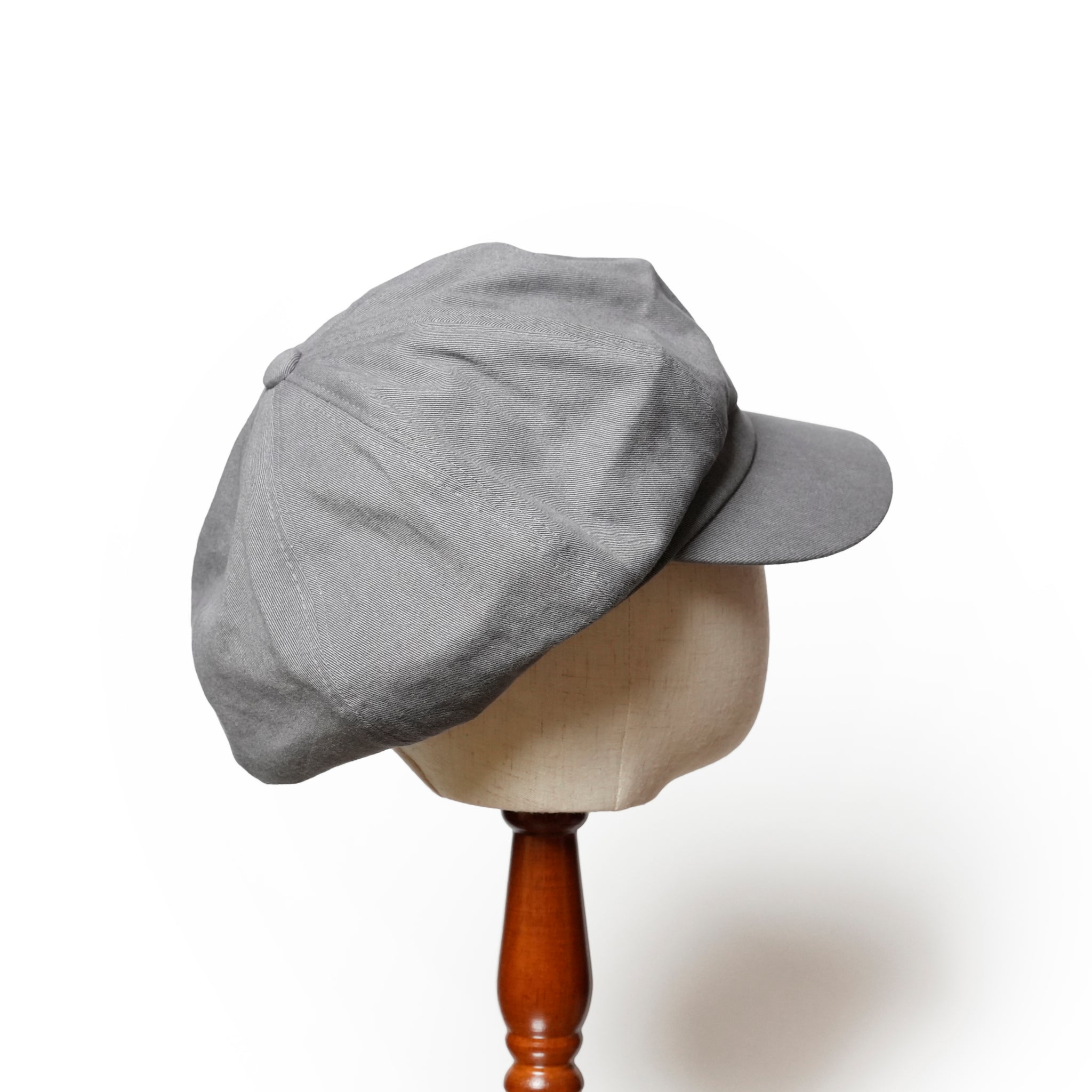 901T-1864 | Name: TWILL CASQUETTE | Color:Gray/Black【QUOLT_クオルト】【ネコポス選択可能】