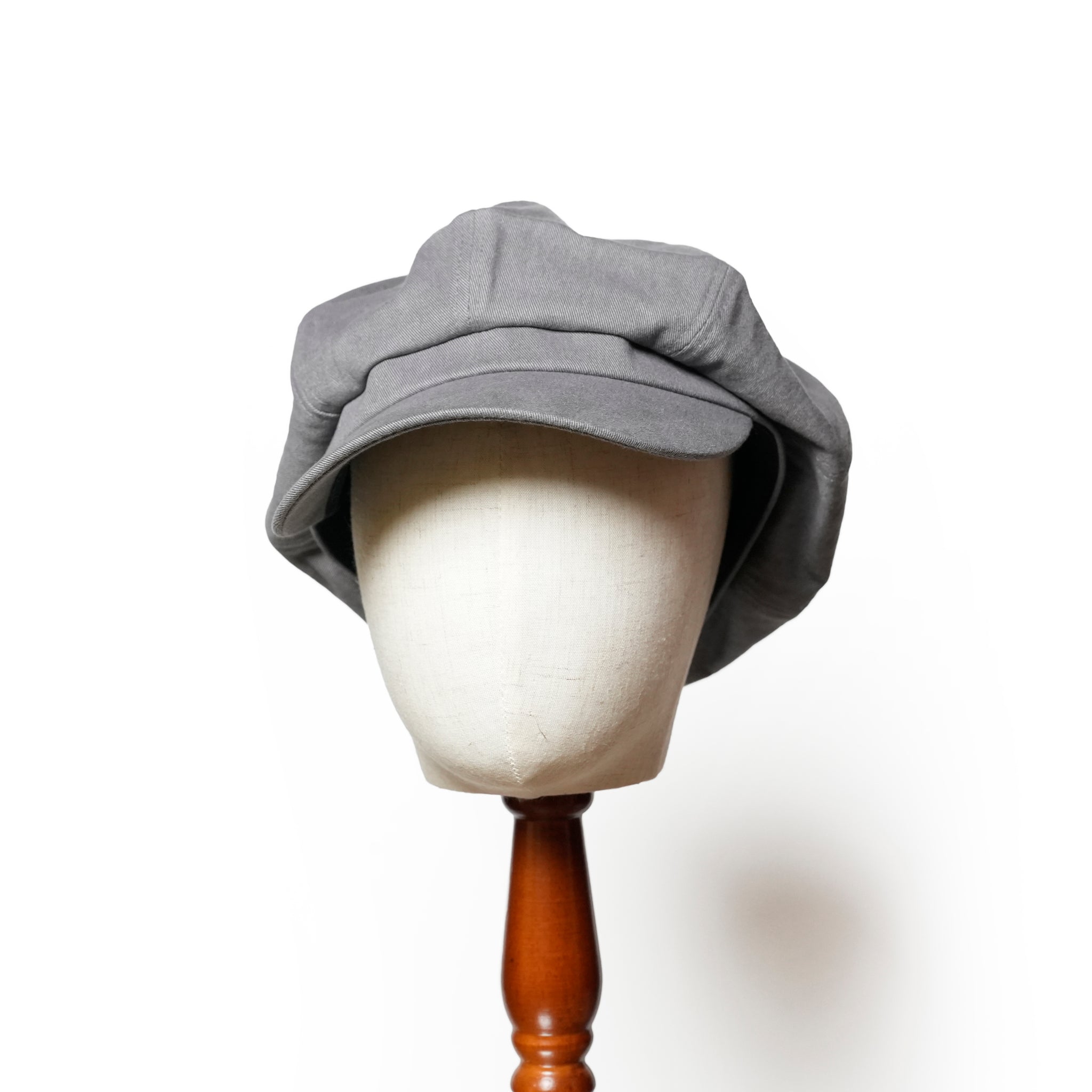 901T-1864 | Name: TWILL CASQUETTE | Color:Gray/Black【QUOLT_クオルト】【ネコポス選択可能】
