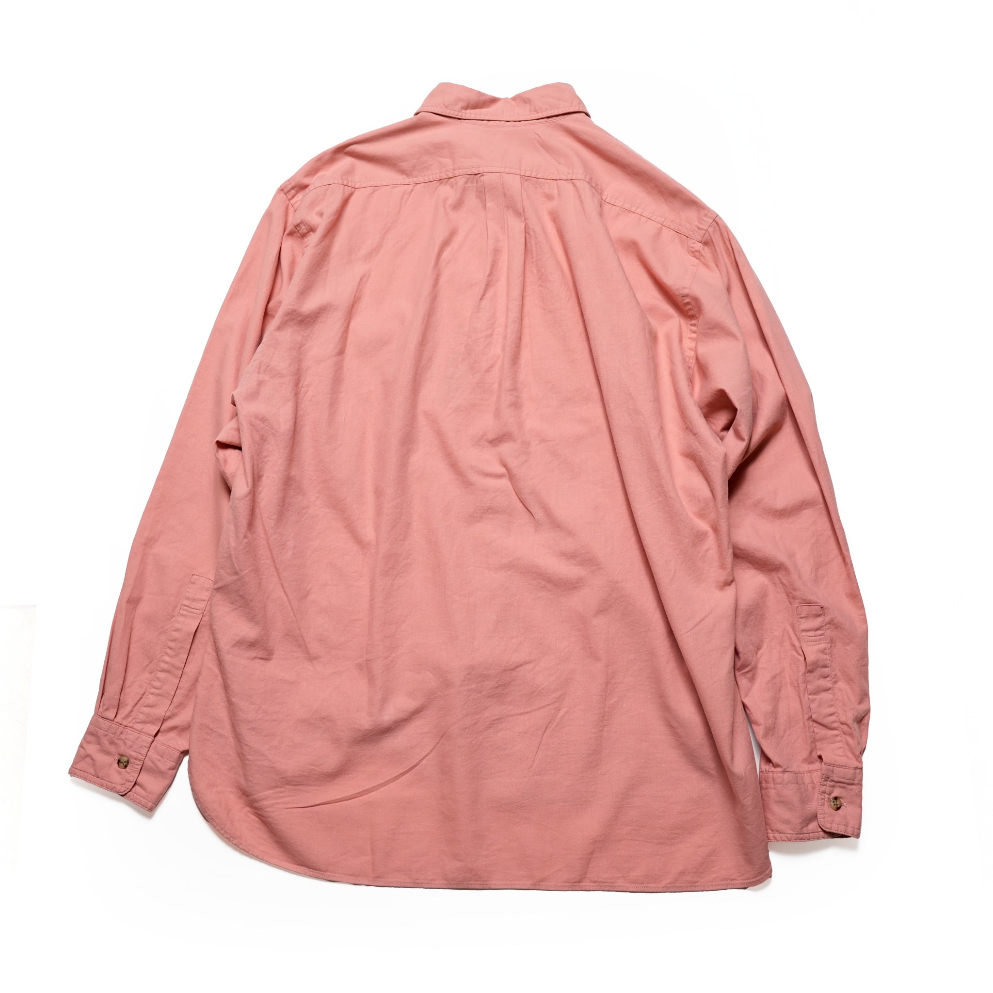 Name:OVER DYE SHIRT | Color:Coral | Size:Regular/Tall 【CITYLIGHTS PRODUCTS_シティライツプロダクツ】