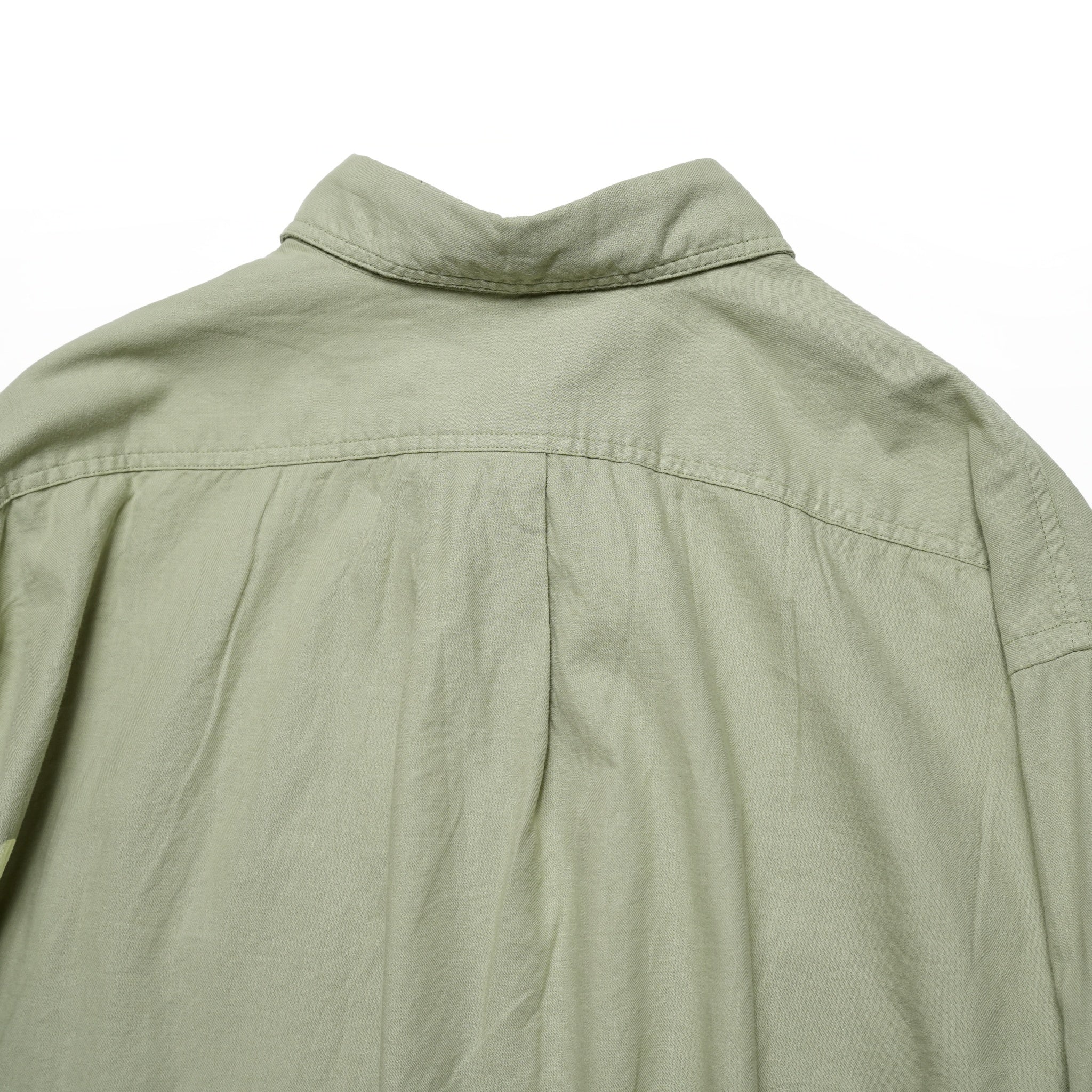 Name:OVER DYE SHIRT | Color:Sage | Size:Regular/Tall 【CITYLIGHTS PRODUCTS_シティライツプロダクツ】
