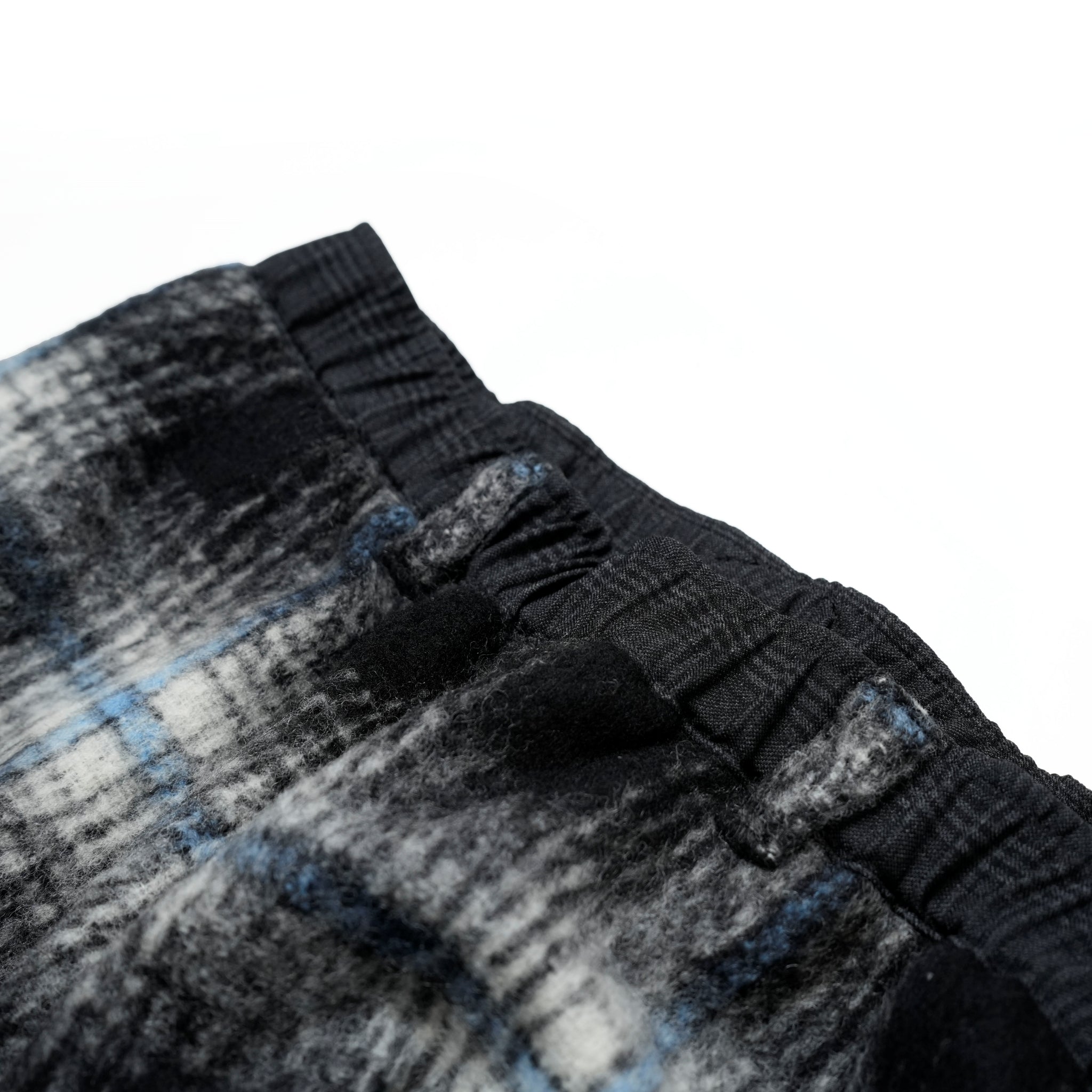 SF24AW-07_BLACK | Wool Shaggy Bontage Pants | Color:Black【STOF_ストフ】