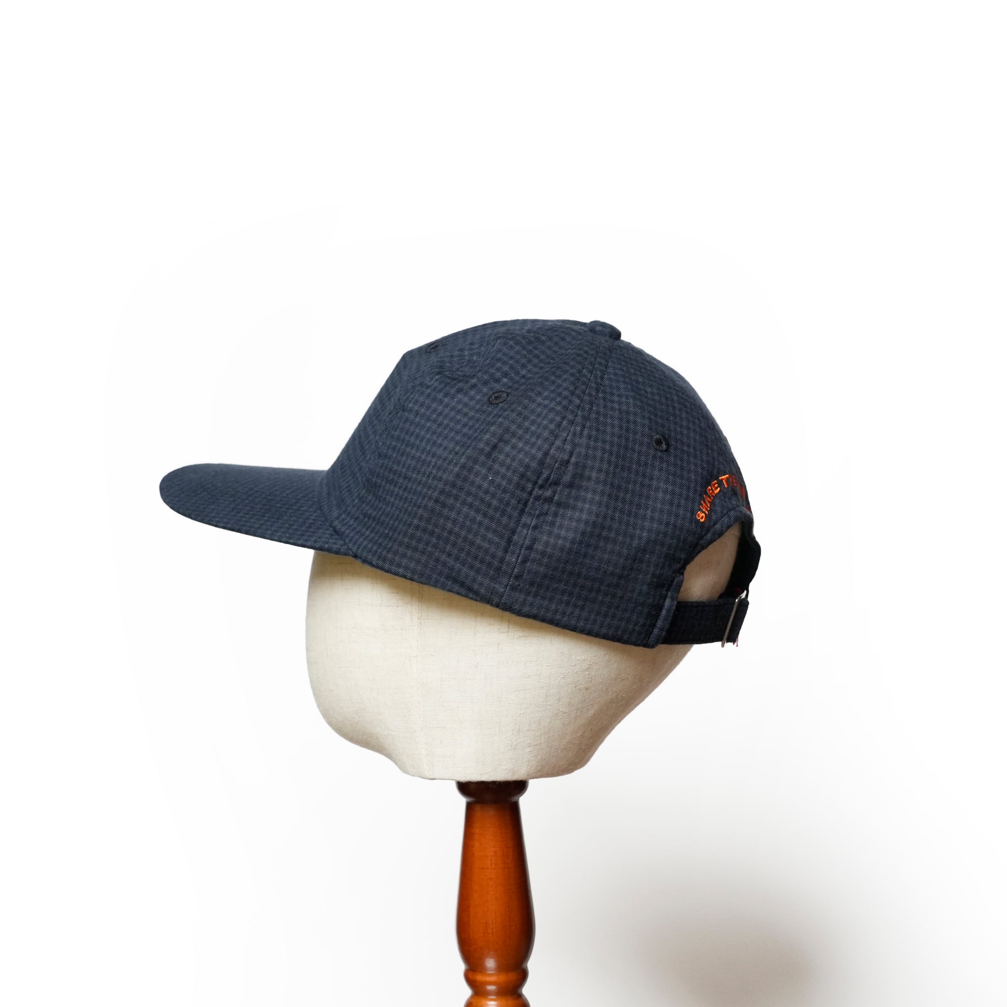6 panel long brim cap | Color_Navy(C) | No_stf-001-navy(c)【SHARE THE FANTASY_シェアザファンタジー】