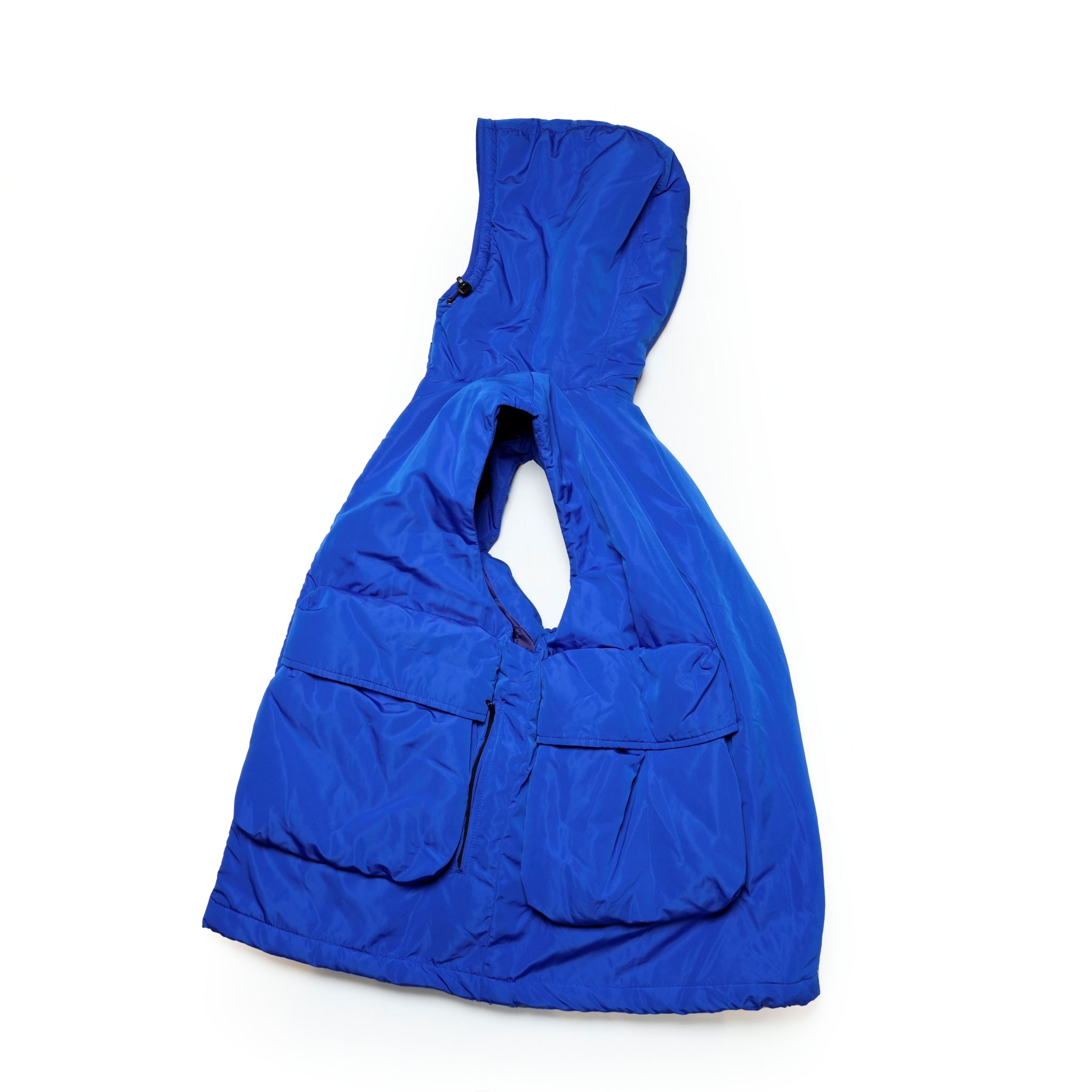 HYATT PUFF VEST – Blue | KELEN MEN