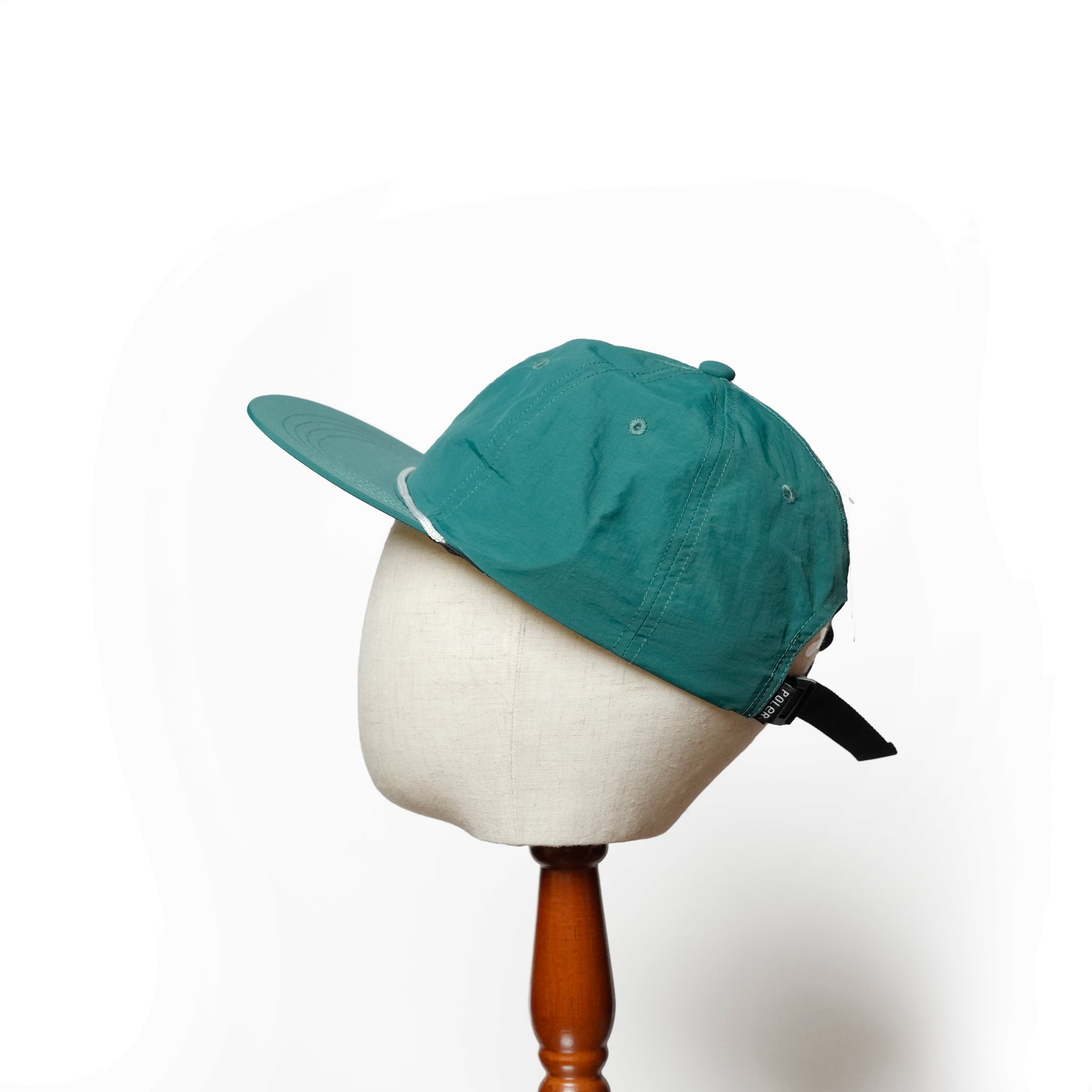 WING FOOT CAP ONE SIZE  | Color:Black/Navy/Green | 241MCV0303 【POLER_ポーラー】