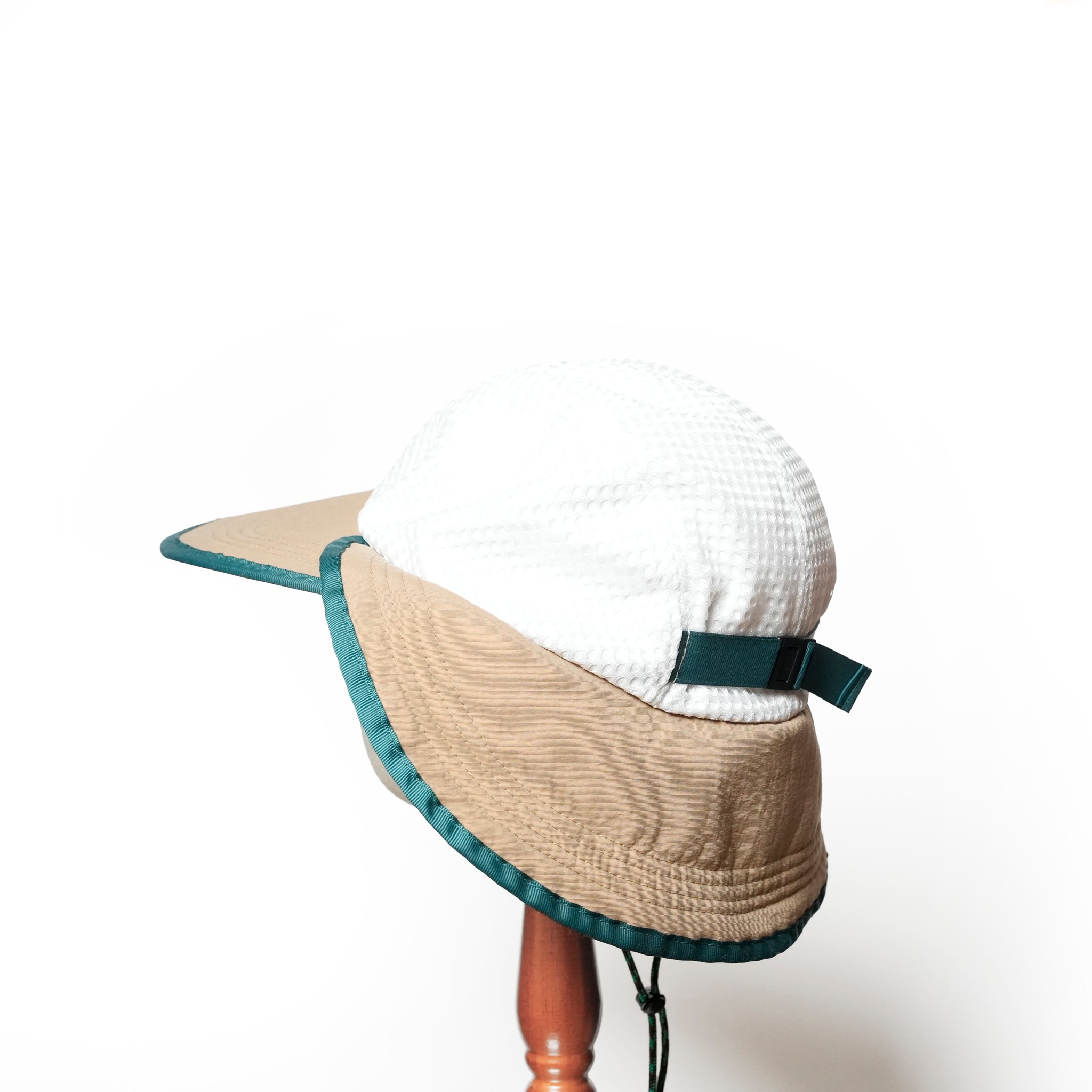 PH25SS-001_Beige | P.H. M. MESH TWOWAY HAT | Color:Beige【POWDERHORN MOUNTAINEERING_パウダーホーンマウンテニアリング】