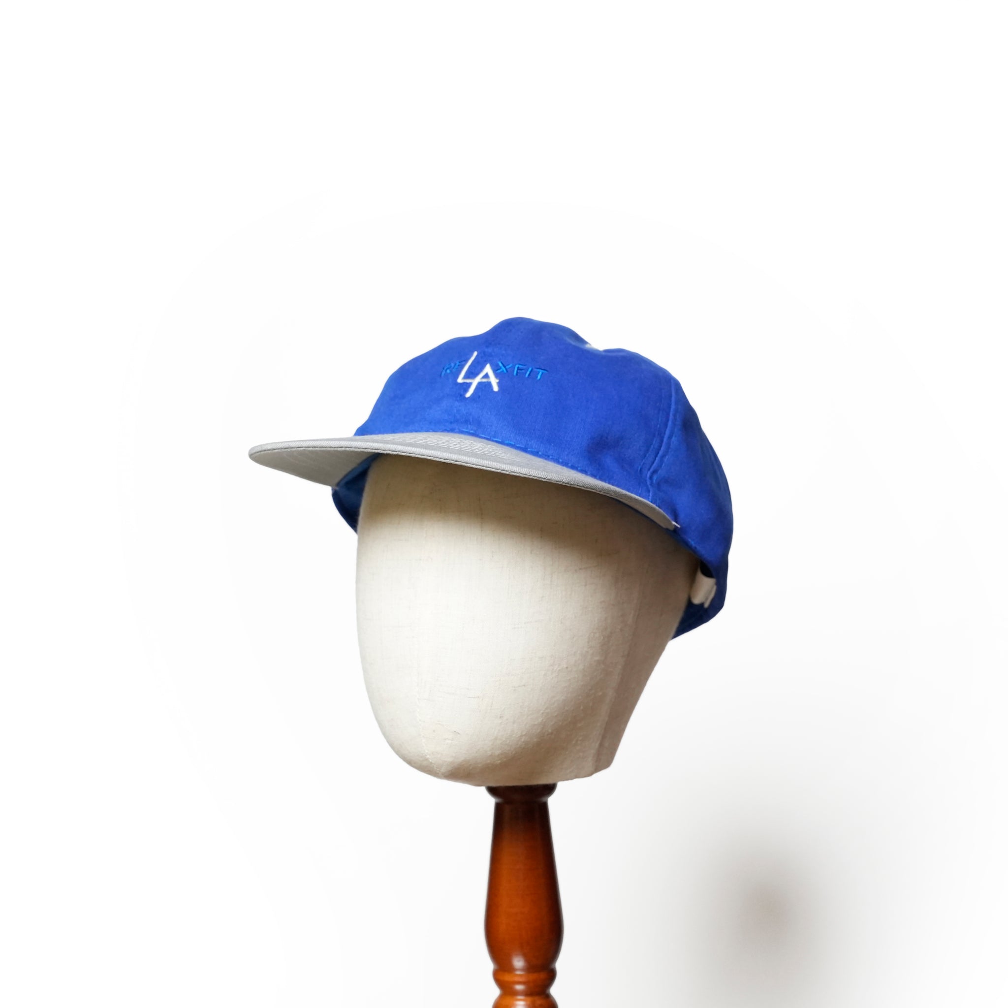 RELAX FIT №129 [ reLAxfit cap ] | Col_ライトグレー×ドジャーブルー  / ライトグレー×ヤンキースネイビー【RELAX FIT_リラックスフィット】