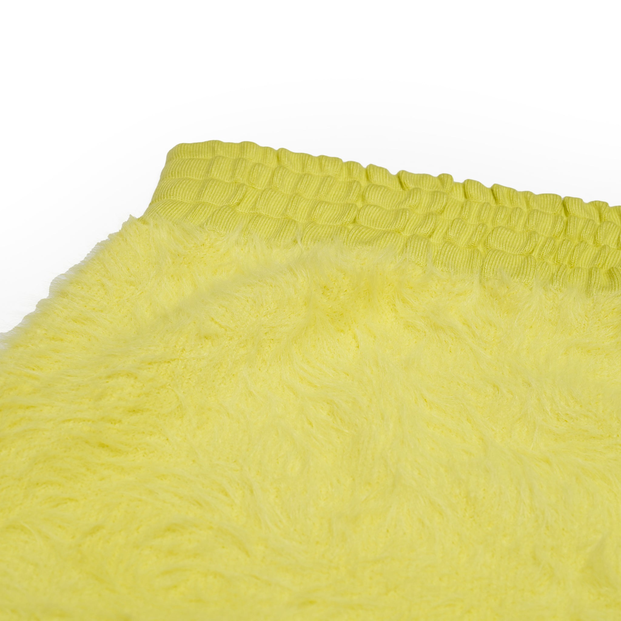 Feather Knit Skirt-Neo Yellow | Color:ネオイエロー【AMBERGLEAM_アンバーグリーム】1330151113