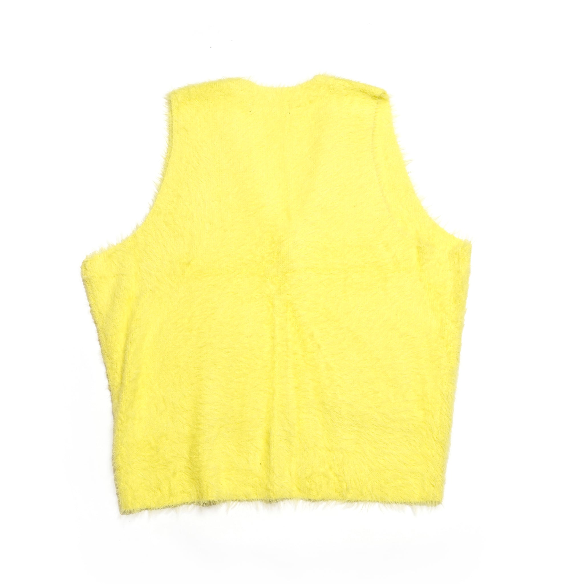 Feather Knit Gilet-Neo Yellow | Color:ネオイエロー【AMBERGLEAM_アンバーグリーム】1321151113