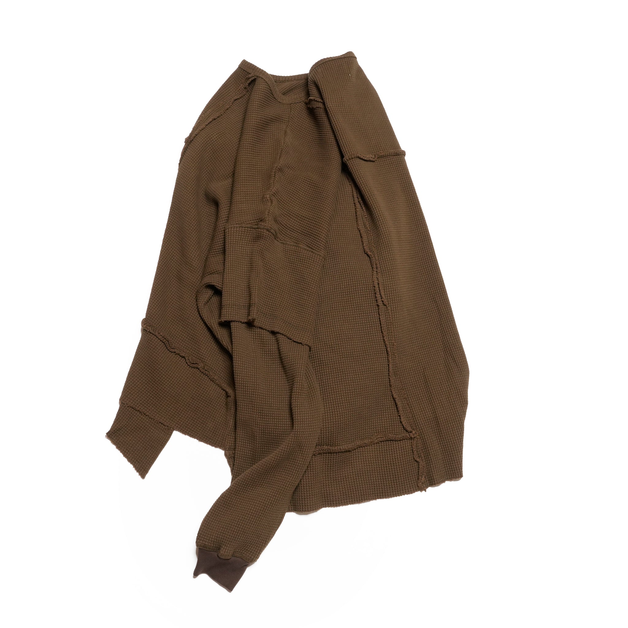 Unbalanced Cutting Thermal-Earth Brown | Color:アースブラウン【AMBERGLEAM_アンバーグリーム】1332151111