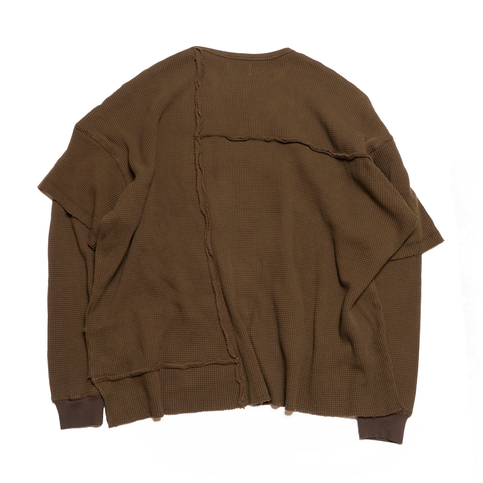 Unbalanced Cutting Thermal-Earth Brown | Color:アースブラウン【AMBERGLEAM_アンバーグリーム】1332151111