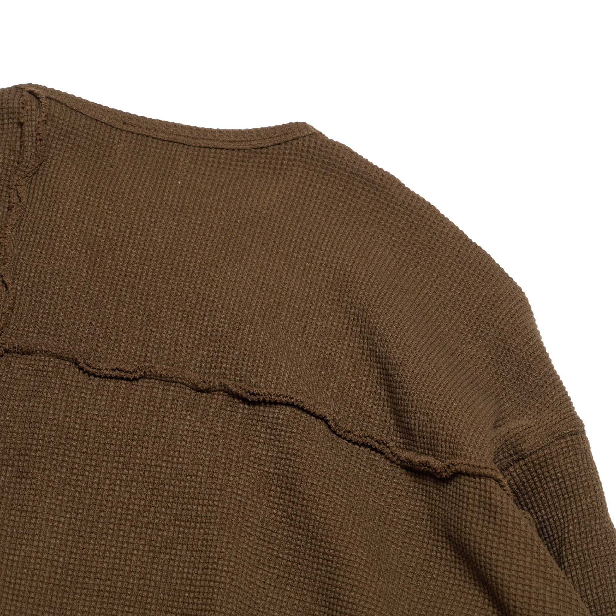 Unbalanced Cutting Thermal-Earth Brown | Color:アースブラウン【AMBERGLEAM_アンバーグリーム】1332151111