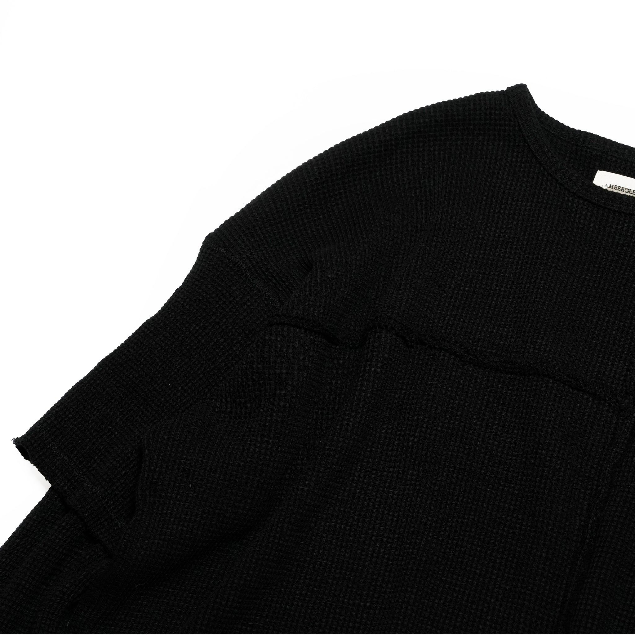 Unbalanced Cutting Thermal-Black | Color:ブラック【AMBERGLEAM_アンバーグリーム】1332151111