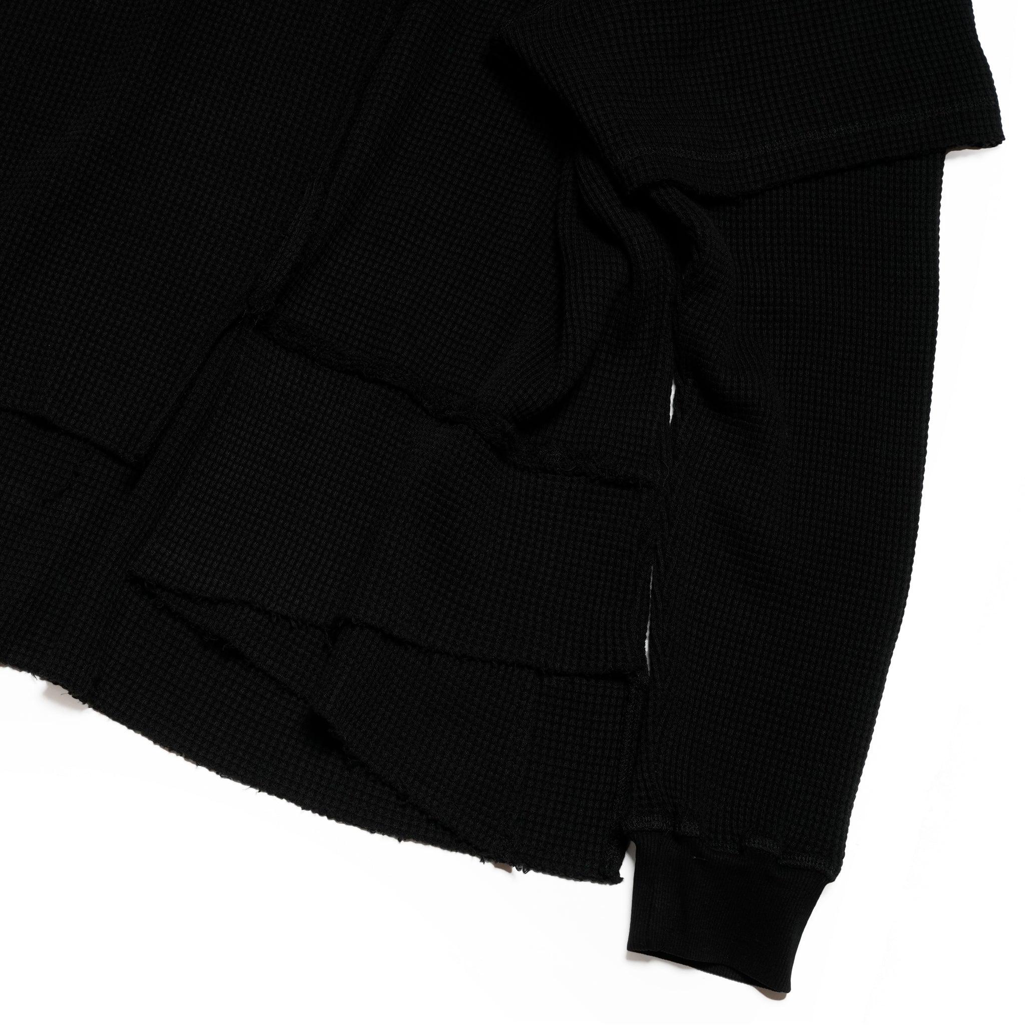 Unbalanced Cutting Thermal-Black | Color:ブラック【AMBERGLEAM_アンバーグリーム】1332151111