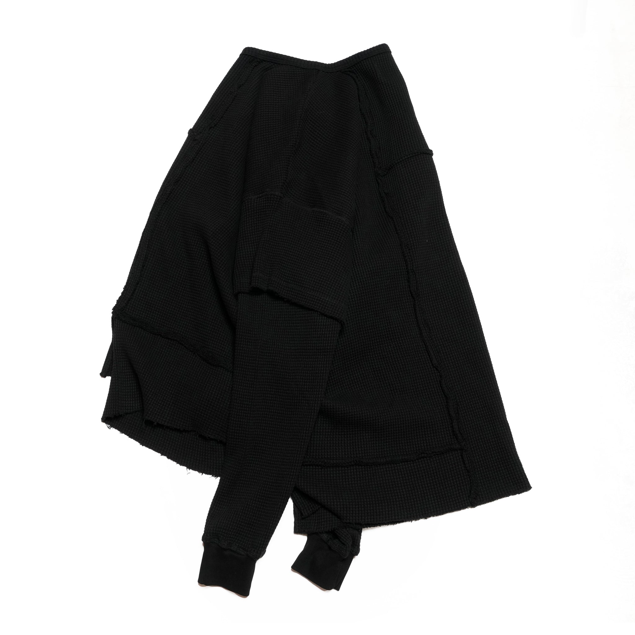 Unbalanced Cutting Thermal-Black | Color:ブラック【AMBERGLEAM_アンバーグリーム】1332151111