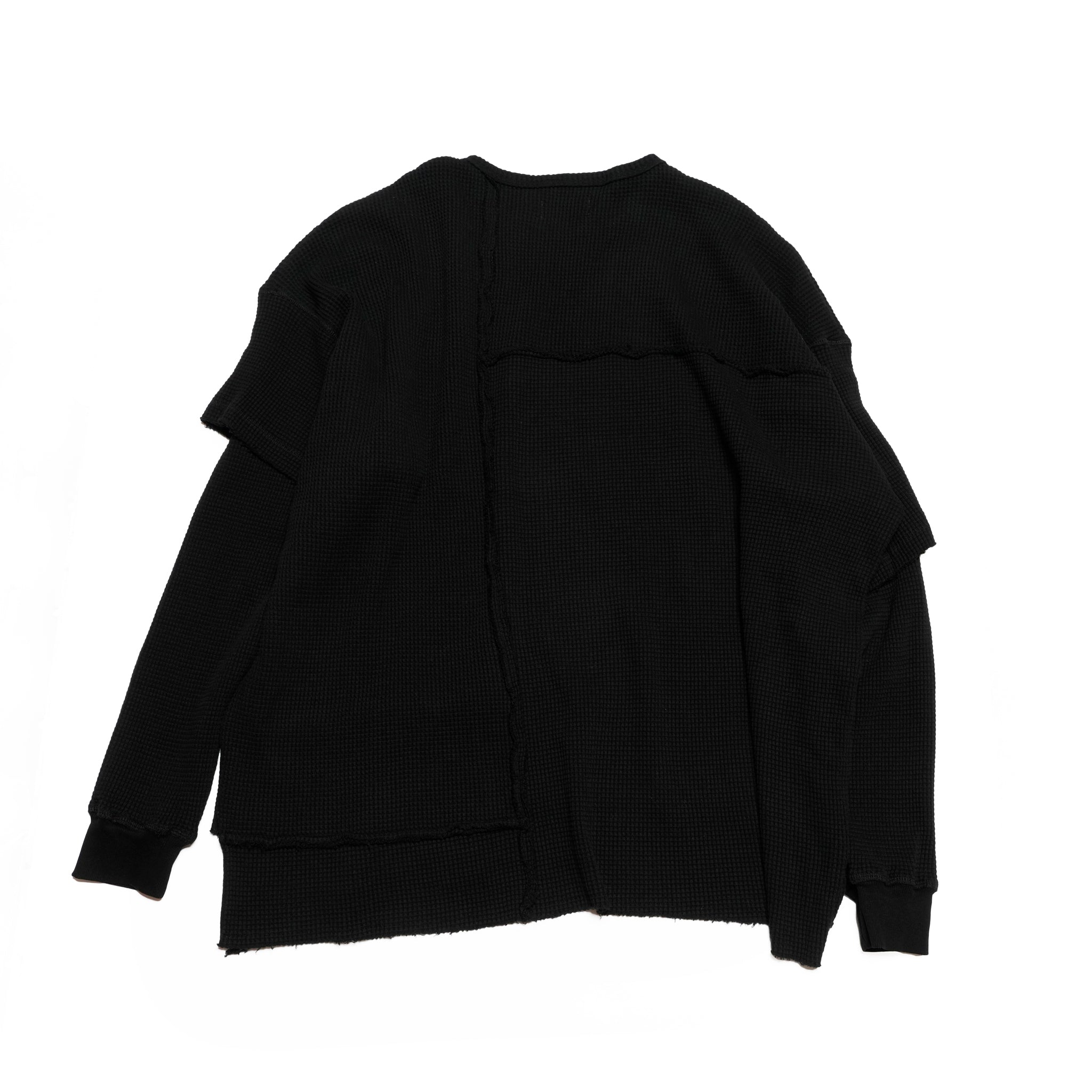 Unbalanced Cutting Thermal-Black | Color:ブラック【AMBERGLEAM_アンバーグリーム】1332151111
