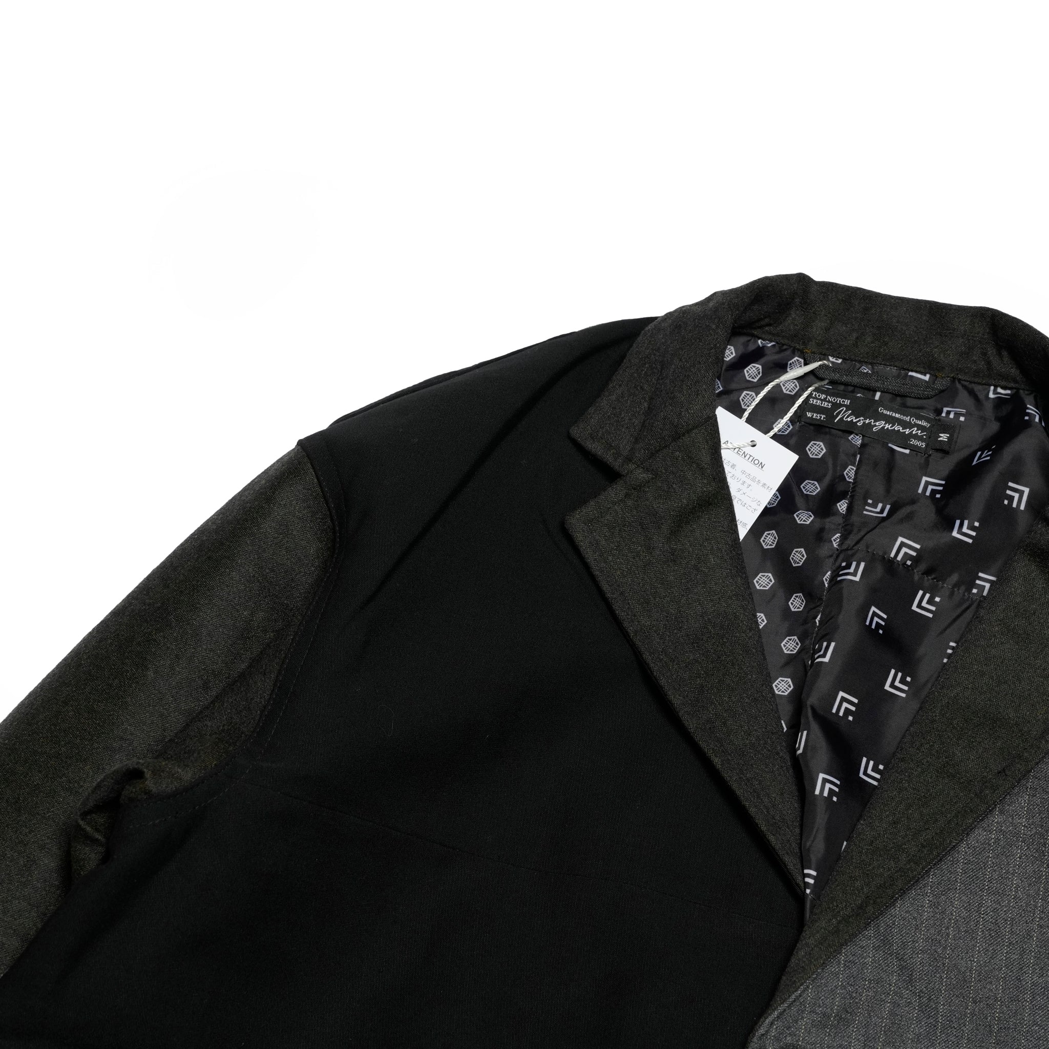 NOBLE JACKET | Color_01-Black | No_rj0753003_01-black【NASNGWAM_ナスングワム】