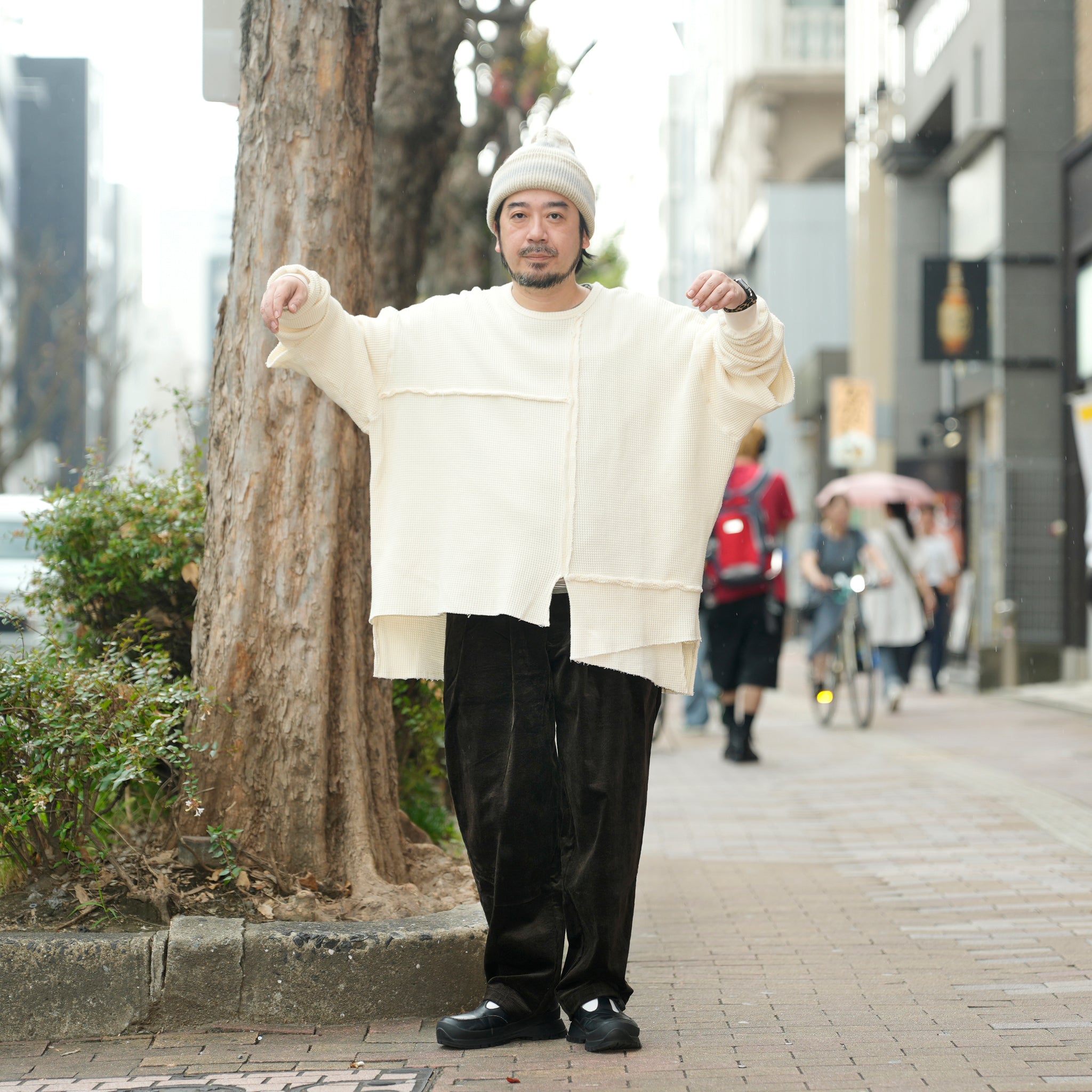 Unbalanced Cutting Thermal-White Musk | Color:ホワイトムスク【AMBERGLEAM_アンバーグリーム】1332151111