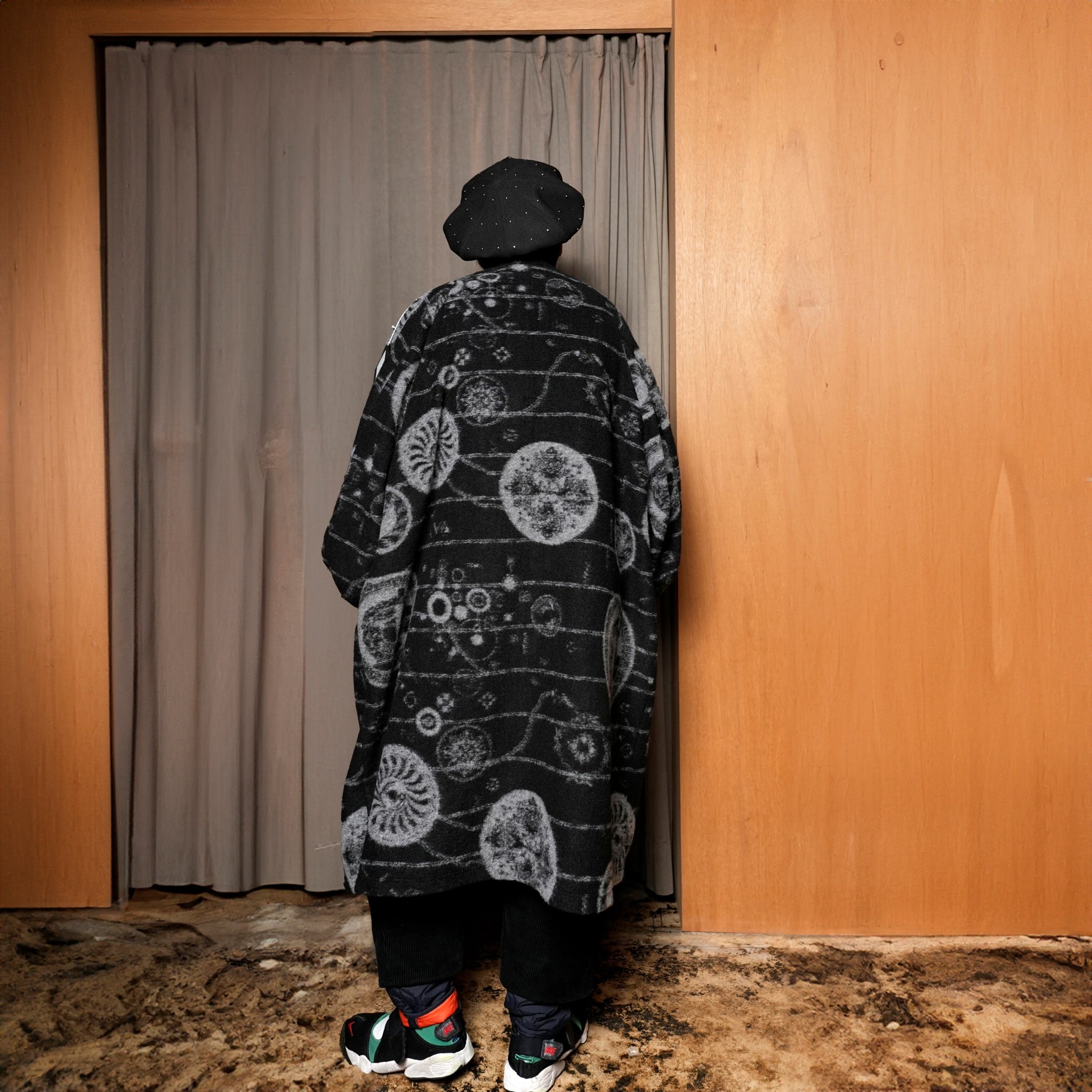 SF24AW-15_CIRCLE | Roots JQ light Coat | Color:Circle【STOF_ストフ】