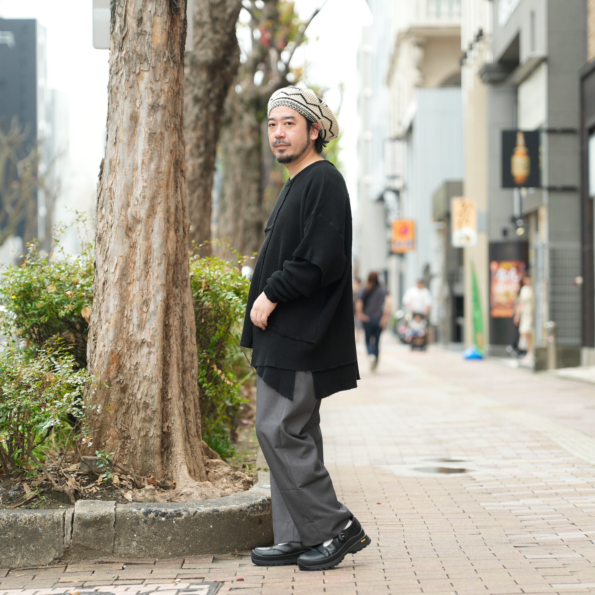 Frisco pants -sta-prest twill / DOC-Prest (Charcoal) 【IMPRESTORE_インプレストア】CZ-ImSt-359A