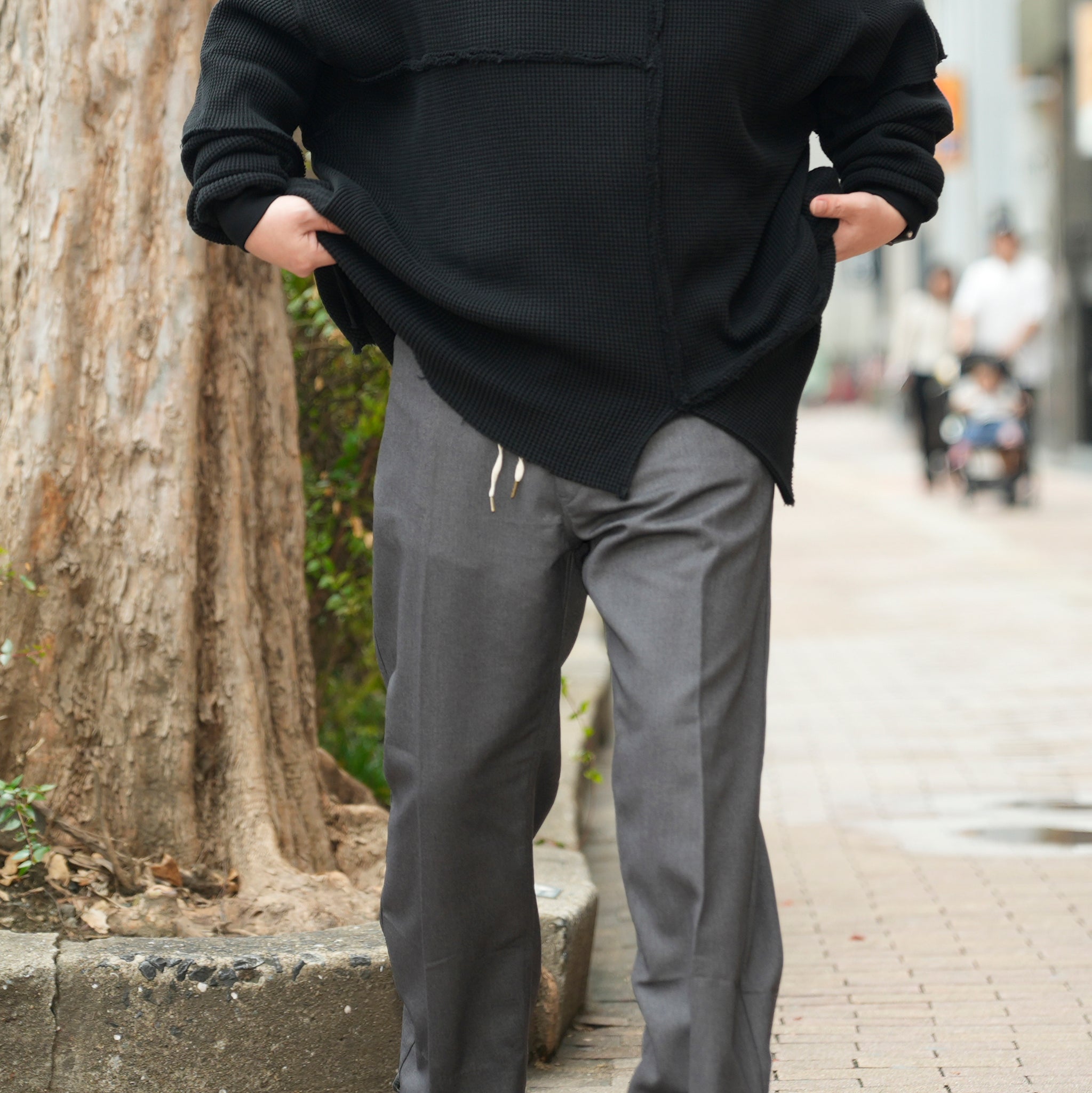 Frisco pants -sta-prest twill / DOC-Prest (Charcoal) 【IMPRESTORE_インプレストア】CZ-ImSt-359A