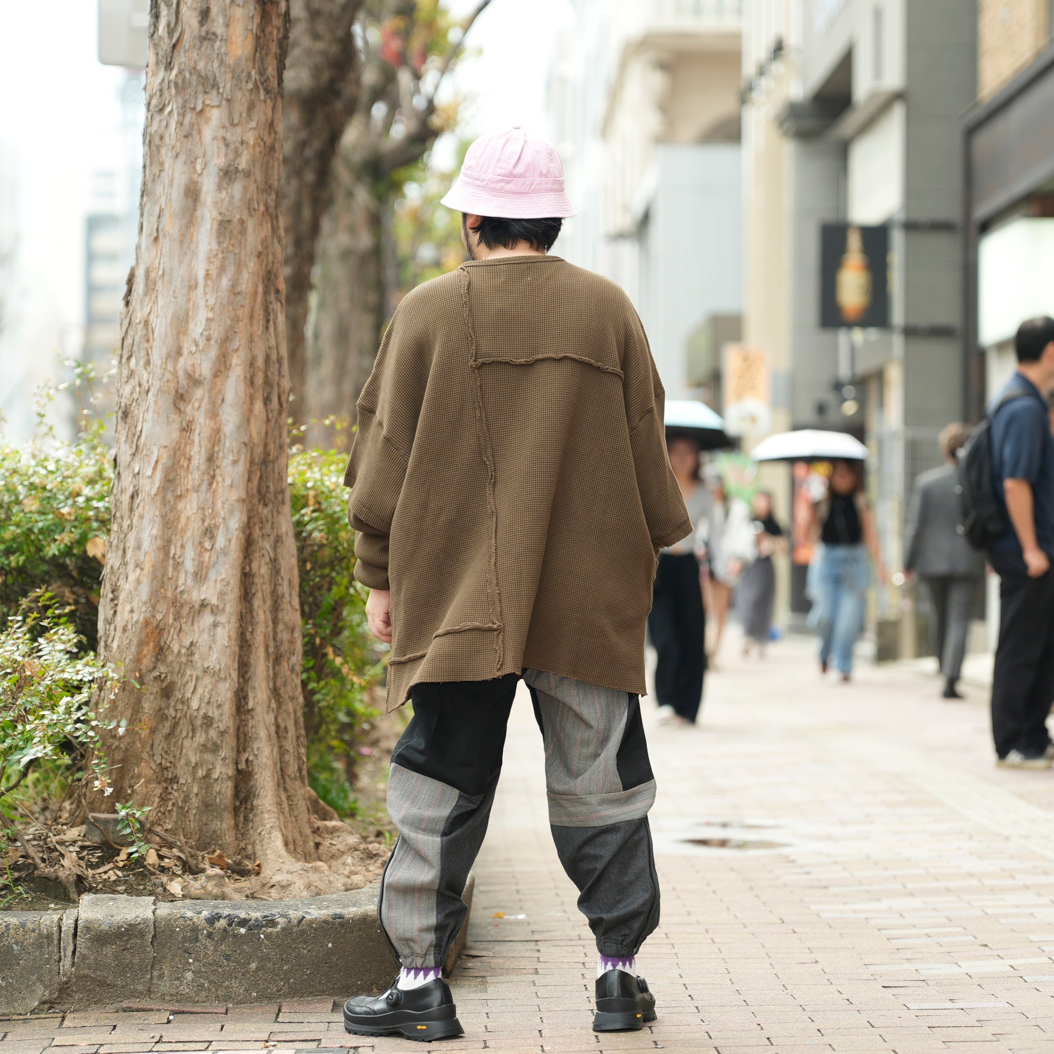 Unbalanced Cutting Thermal-Earth Brown | Color:アースブラウン【AMBERGLEAM_アンバーグリーム】1332151111