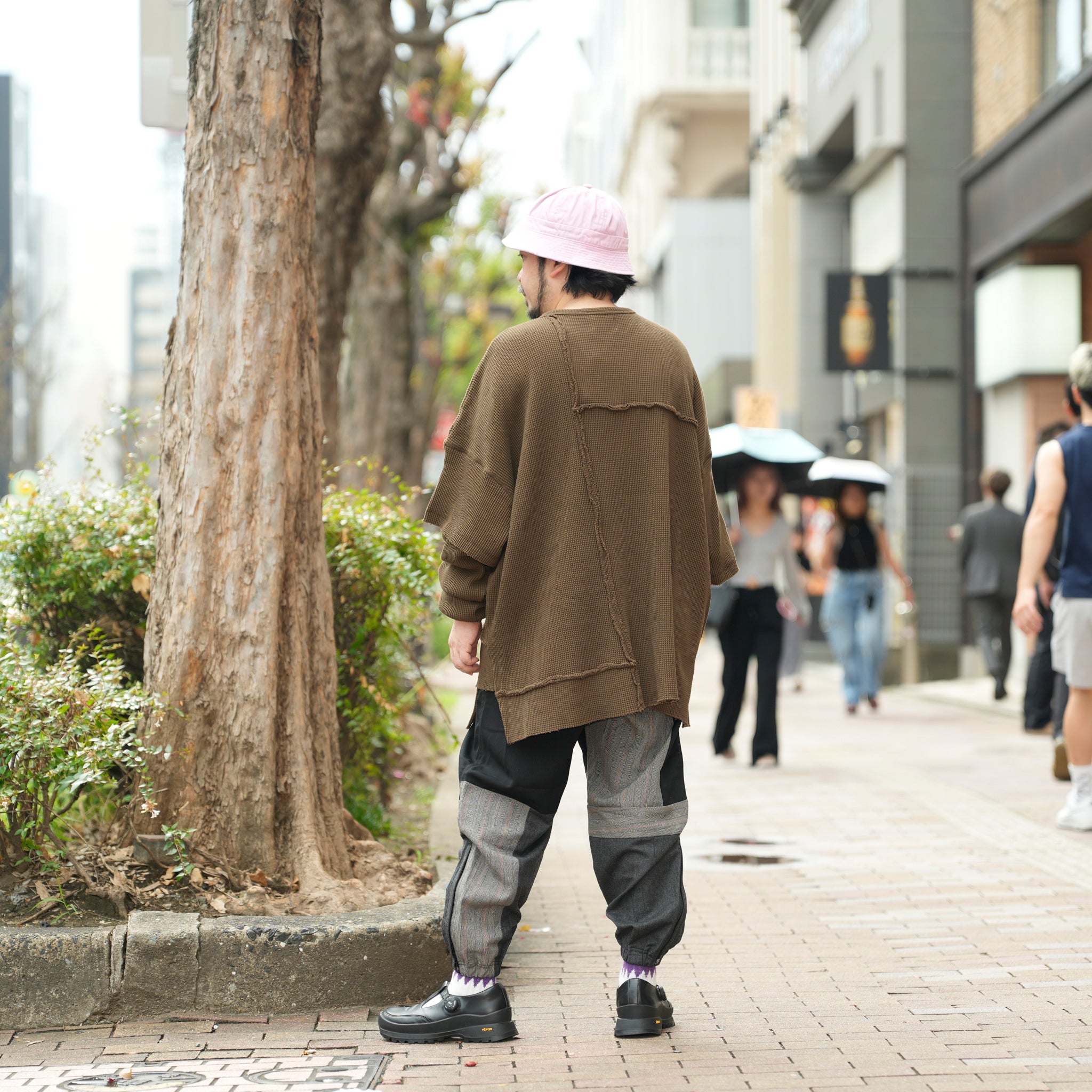Unbalanced Cutting Thermal-Earth Brown | Color:アースブラウン【AMBERGLEAM_アンバーグリーム】1332151111
