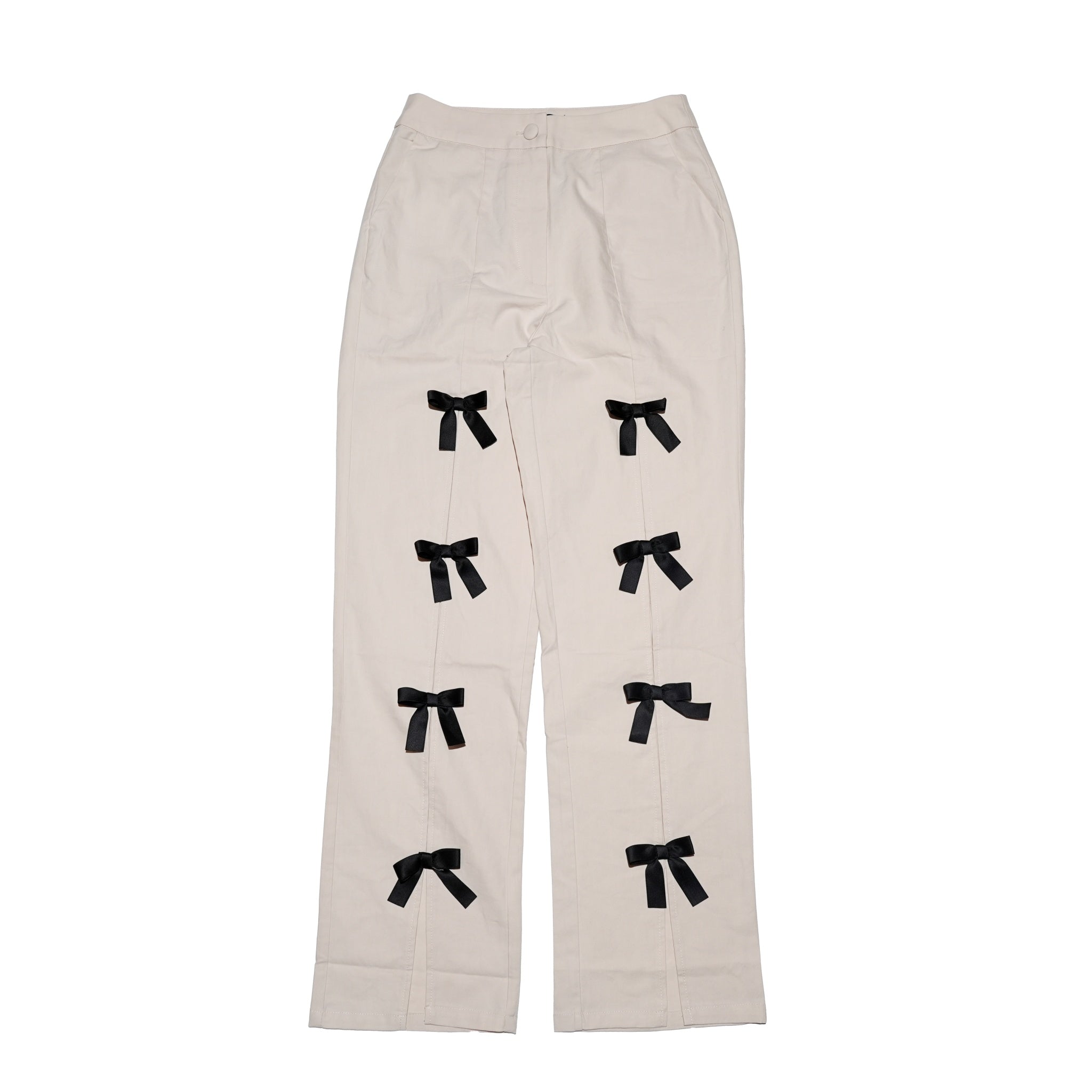 No:29SJ03TR210IVO | Name:Ivy Bow Trousers | Color:Ivory【SISTER JANE_シスタージェーン】