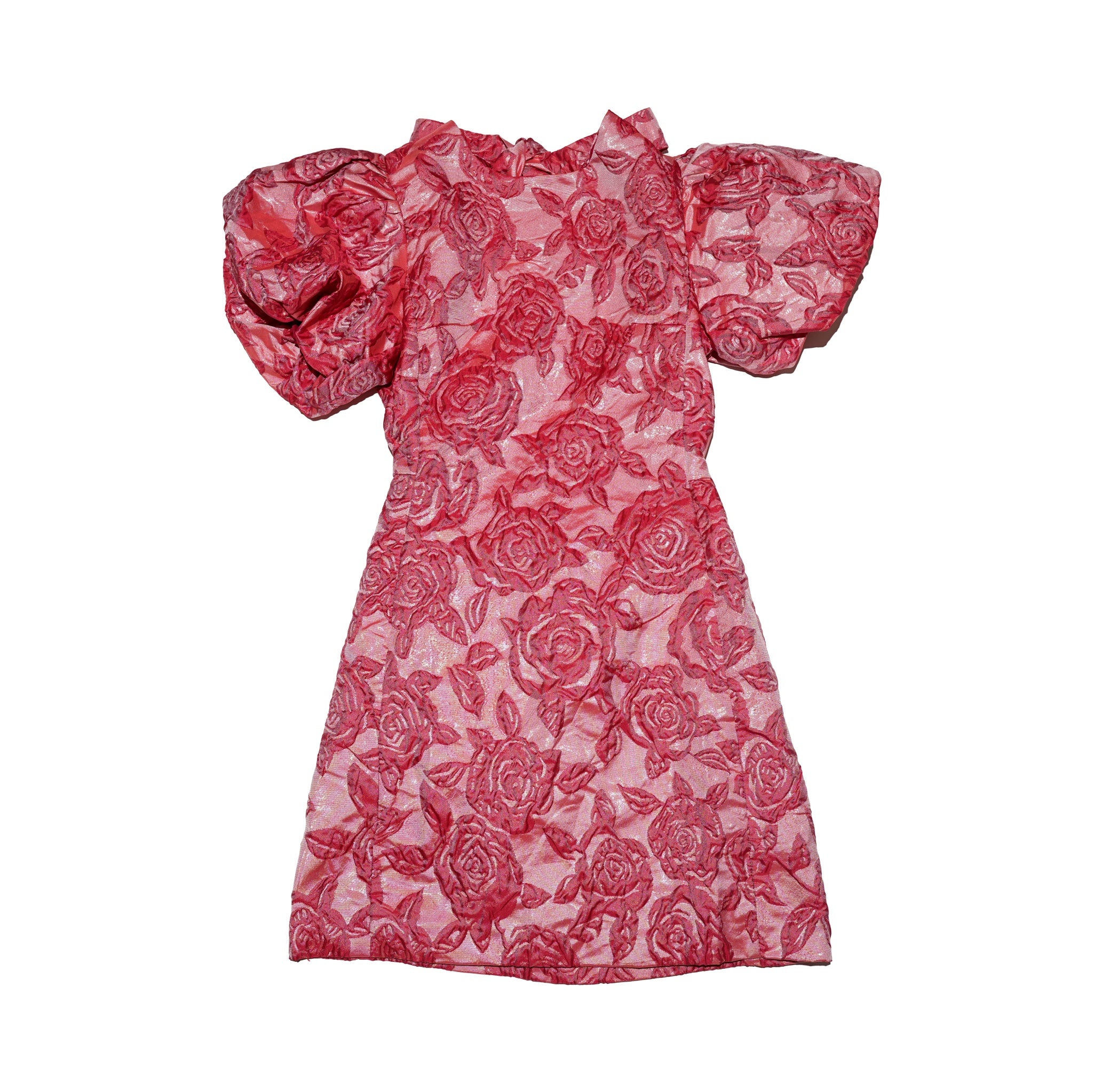 No:29SJ03DR2039RED | Name:Grace Jacquard Mini Dress | Color:Red【SISTER JANE_シスタージェーン】