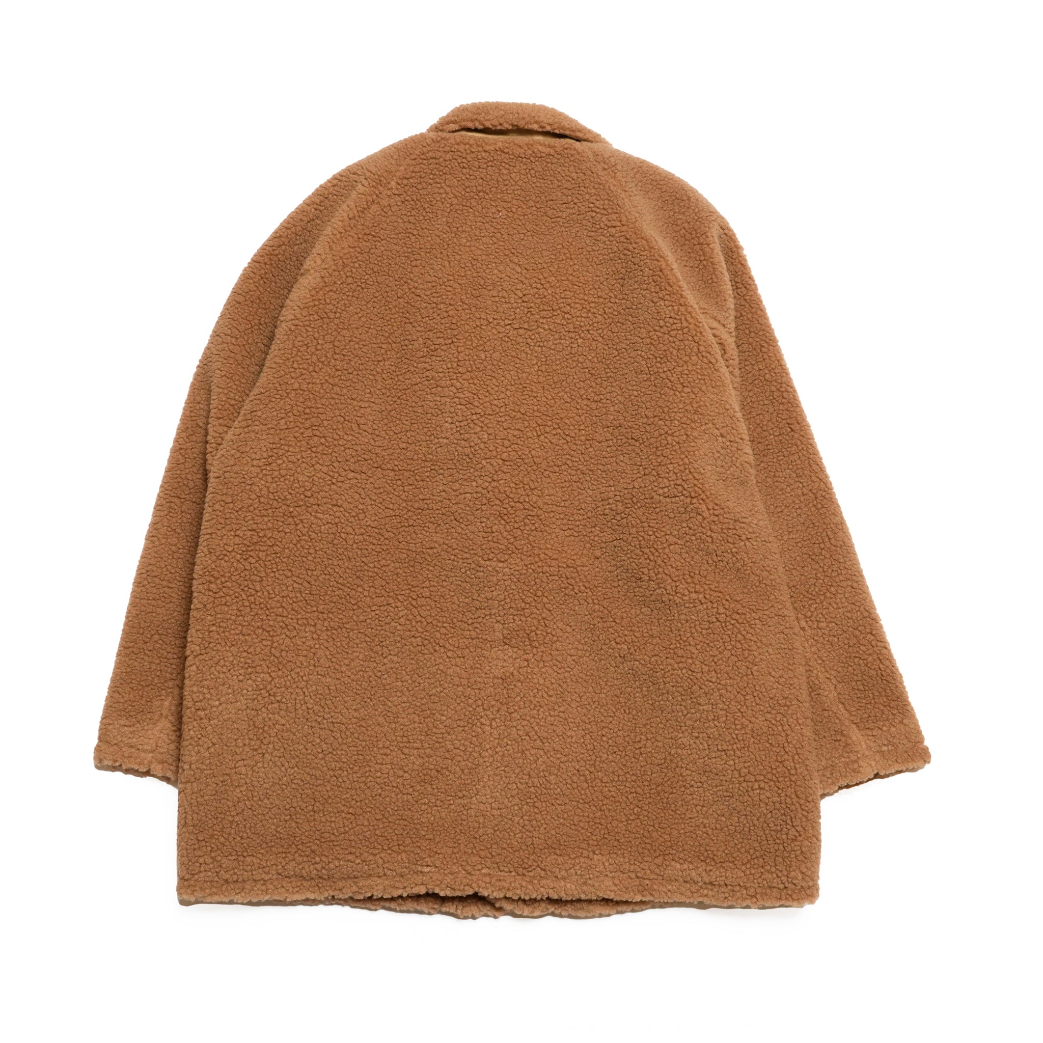 notch collar 2B raglan jacket | Color_Black Boa Fleece | No_sn25f006_black boa fleece【SUNNY SPORTS_サニースポーツ】