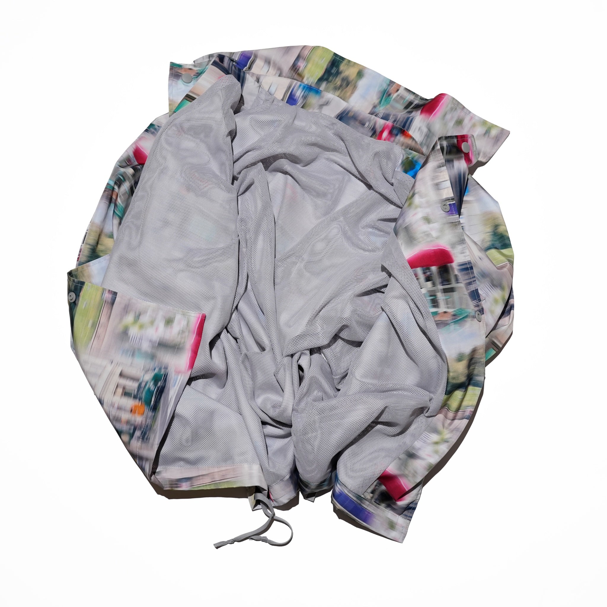 PATTERN UTILITY JACKET – Gray | GORT
