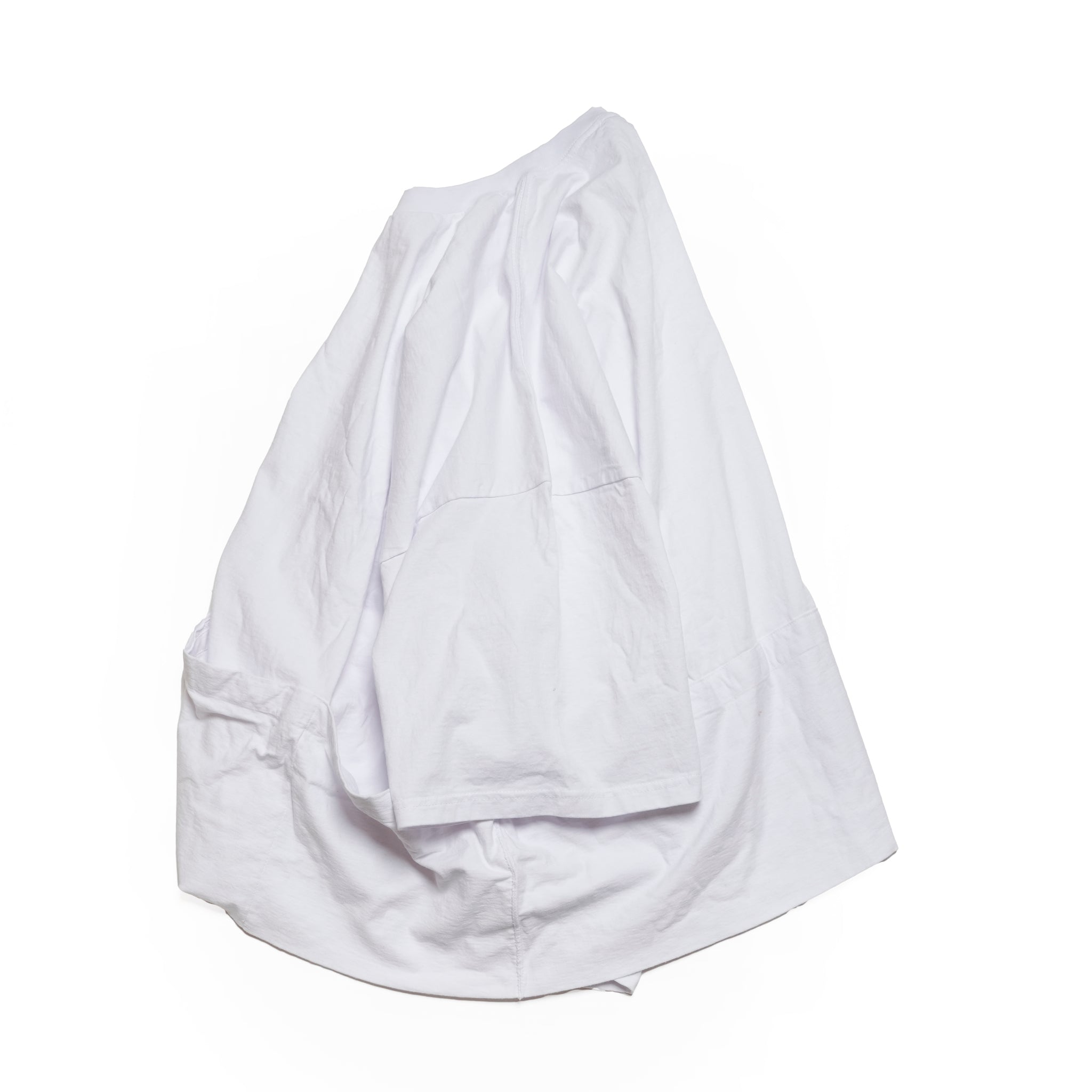 BIG P. SUPER SIZE APLON TEE #26SS-13  | Color:White 【Big P Products】