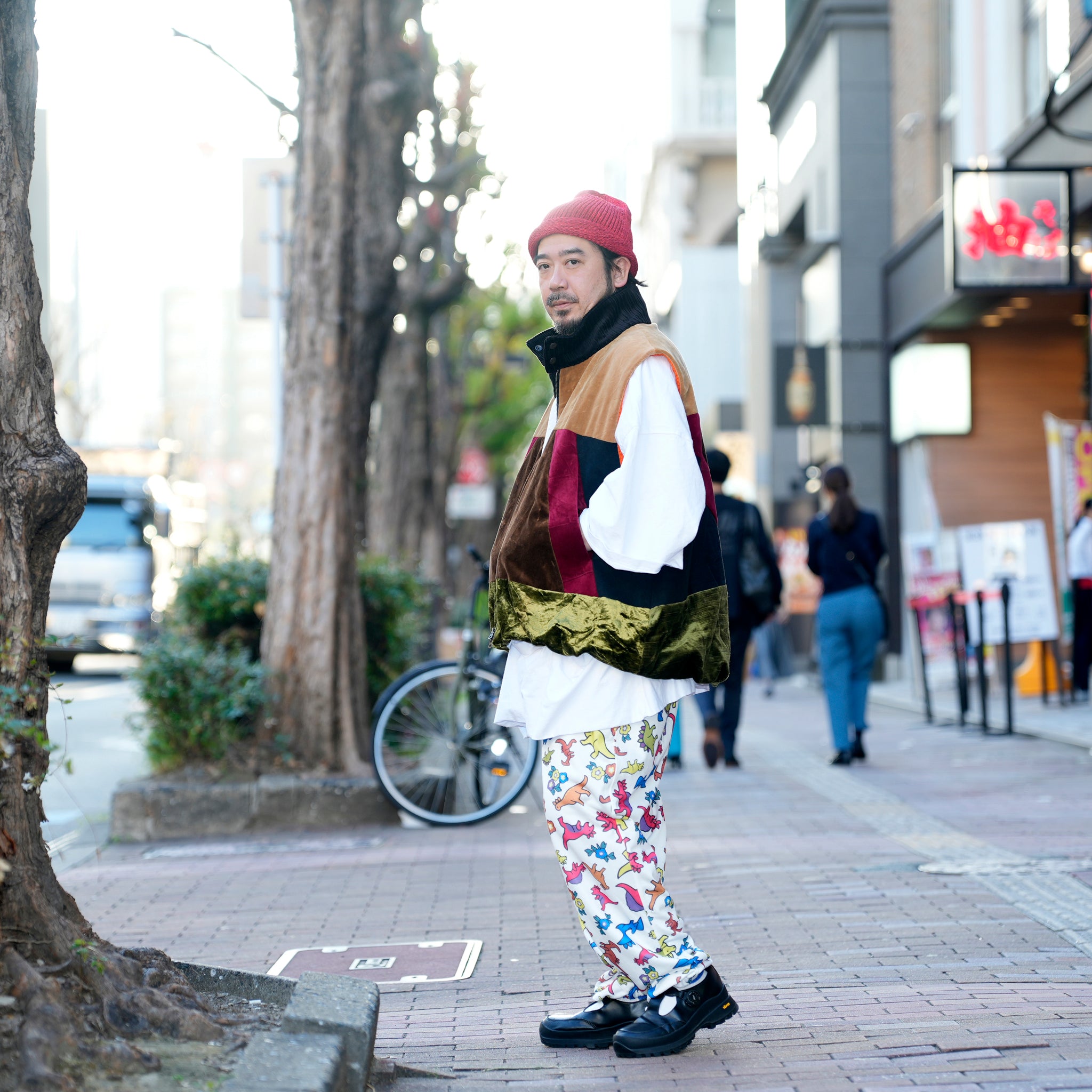 ダイナソースウェットパンツ | Color_Multi | No_opizi254013_multi【OPULENCE_オーピュレンス】